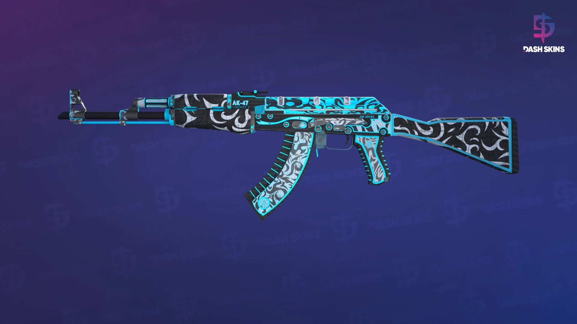 AK-47 | Frontside Misty (Field-Tested) Screenshot Playside