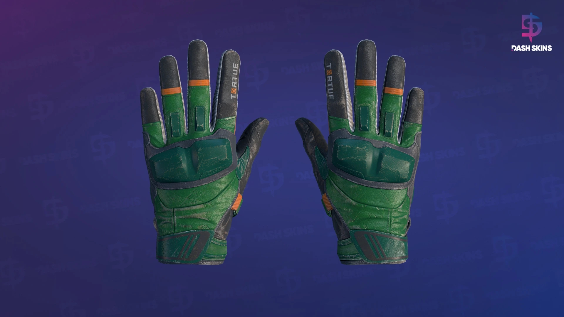★ Moto Gloves | Turtle (Well-Worn) Screenshot Playside