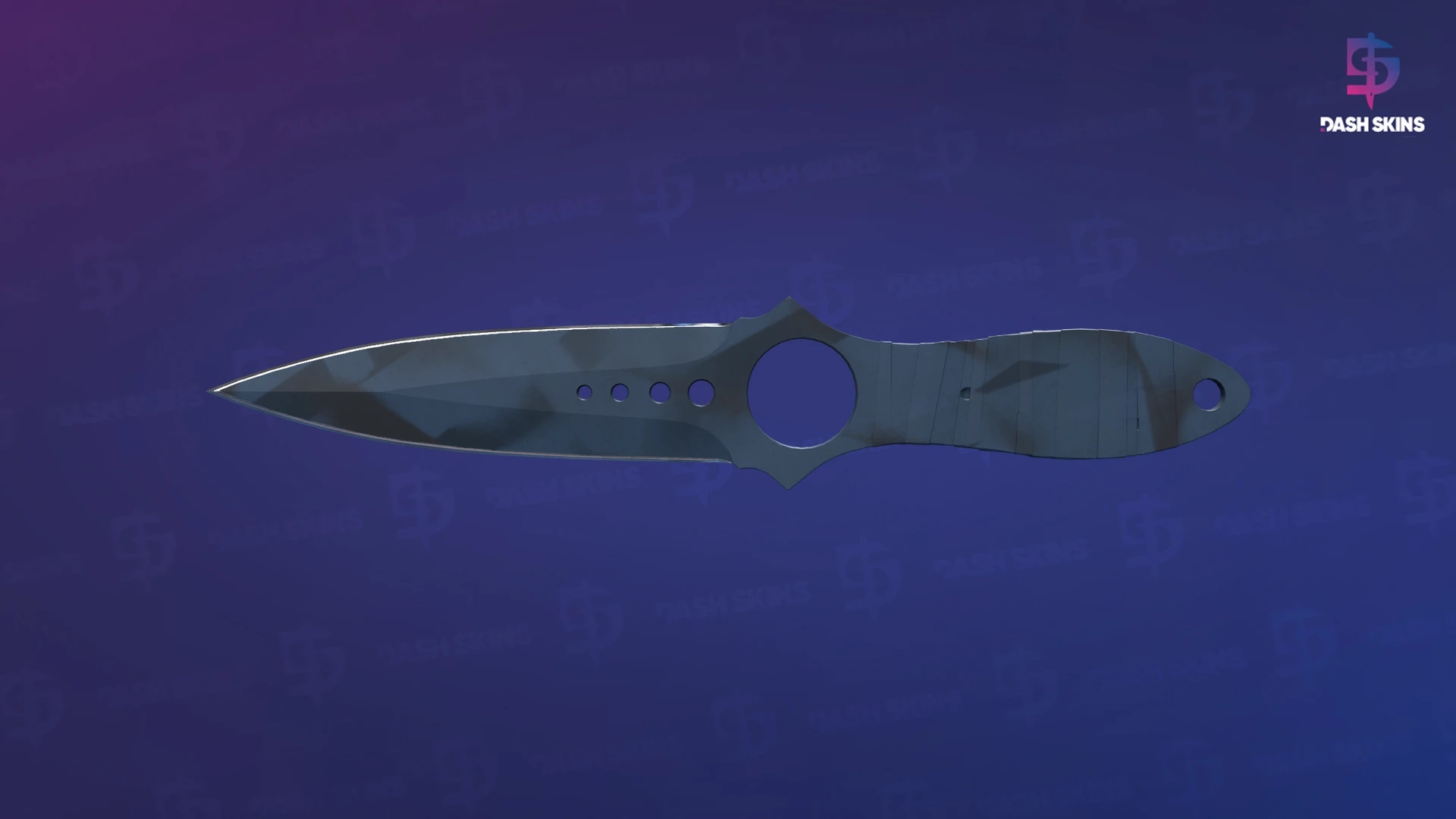 ★ Skeleton Knife | Night Stripe (Minimal Wear) Screenshot Playside