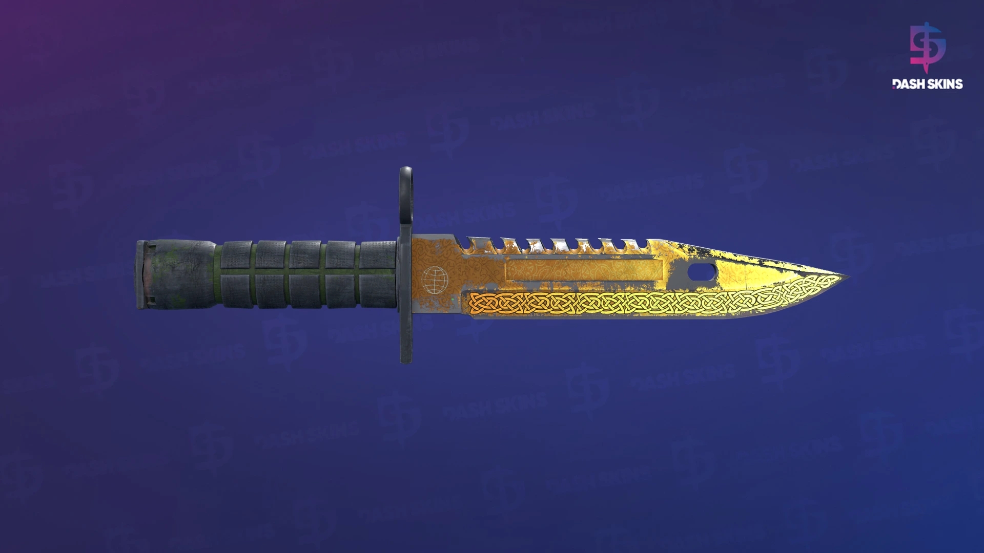 ★ M9 Bayonet | Lore (Battle-Scarred) Screenshot Playside