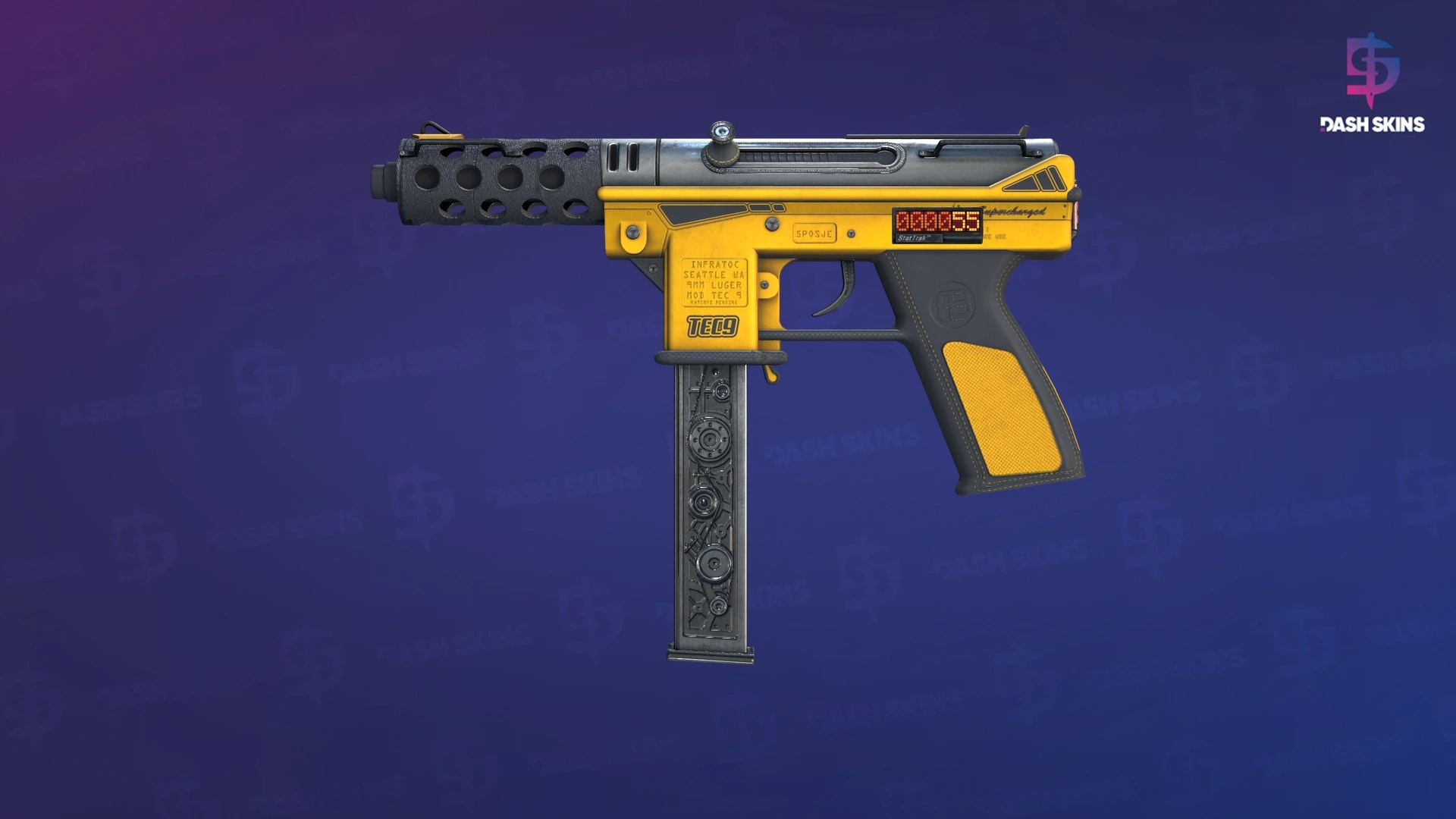 StatTrak™ Tec-9 | Fuel Injector (Minimal Wear) Screenshot Playside