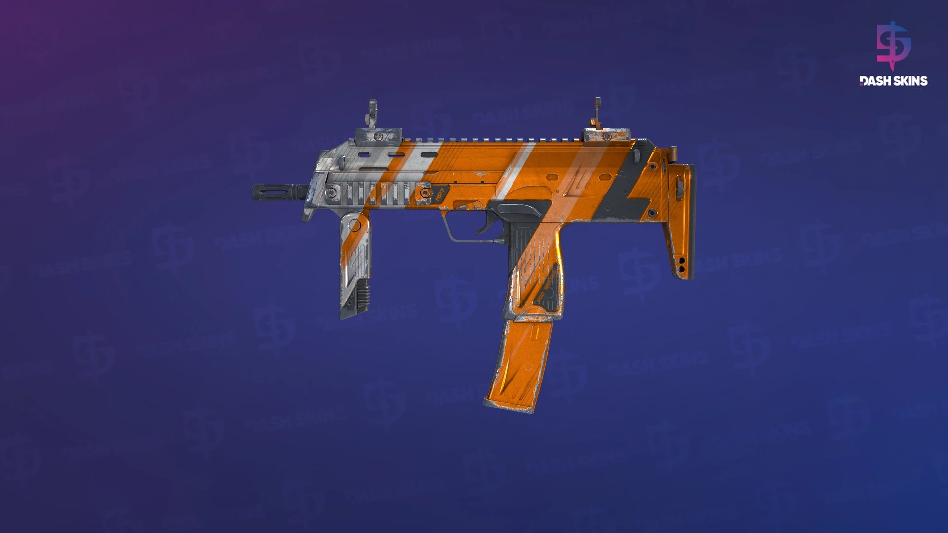 MP7 | Amberline (Field-Tested) Screenshot Playside