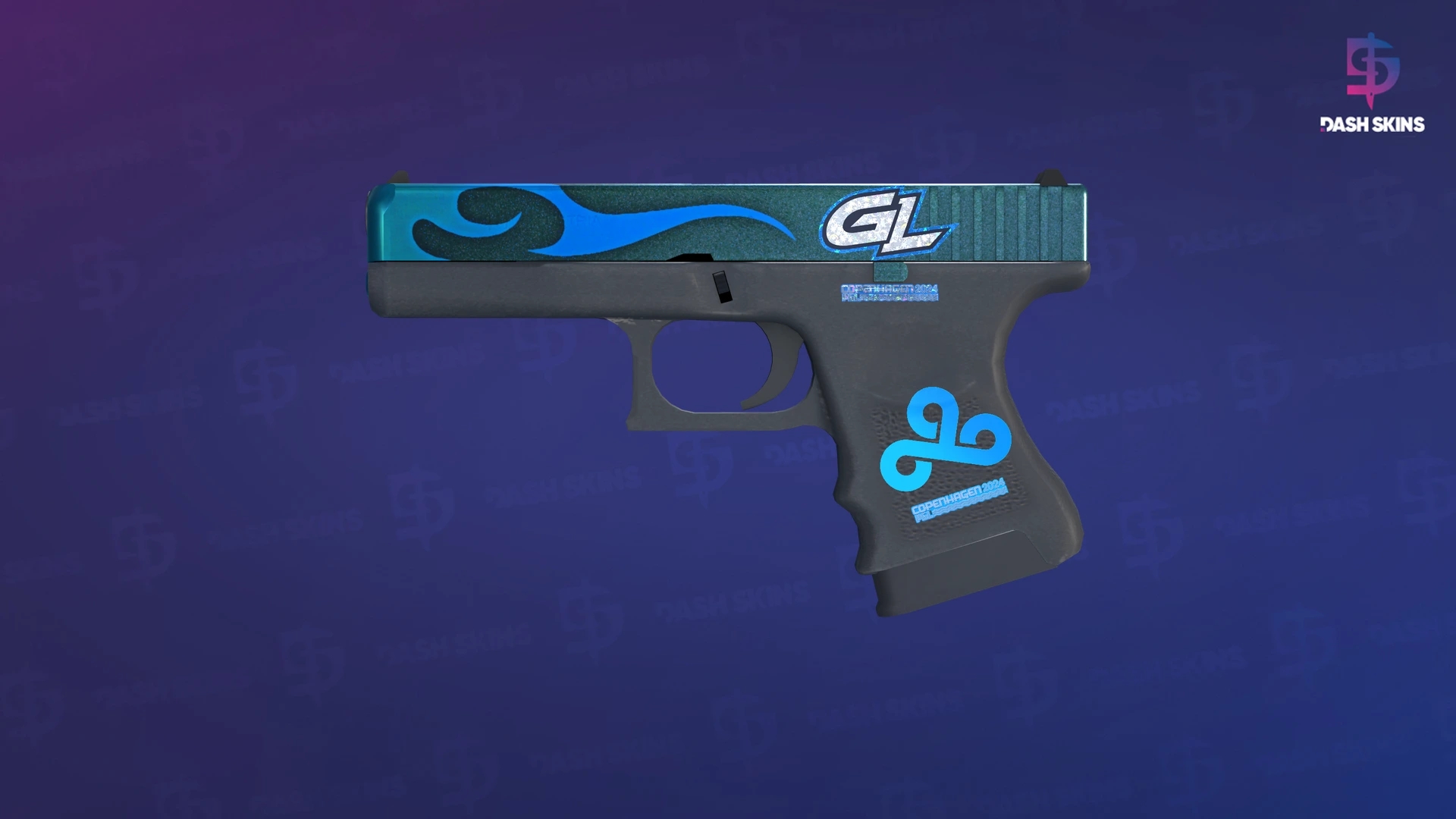 Glock-18 | Bunsen Burner (Minimal Wear) Screenshot Playside