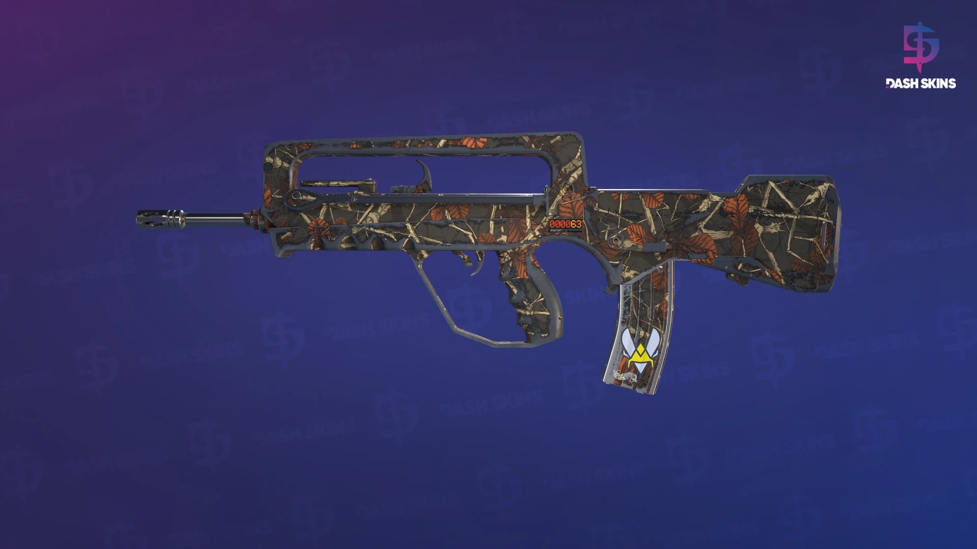 StatTrak™ FAMAS | Crypsis (Well-Worn) Screenshot Playside