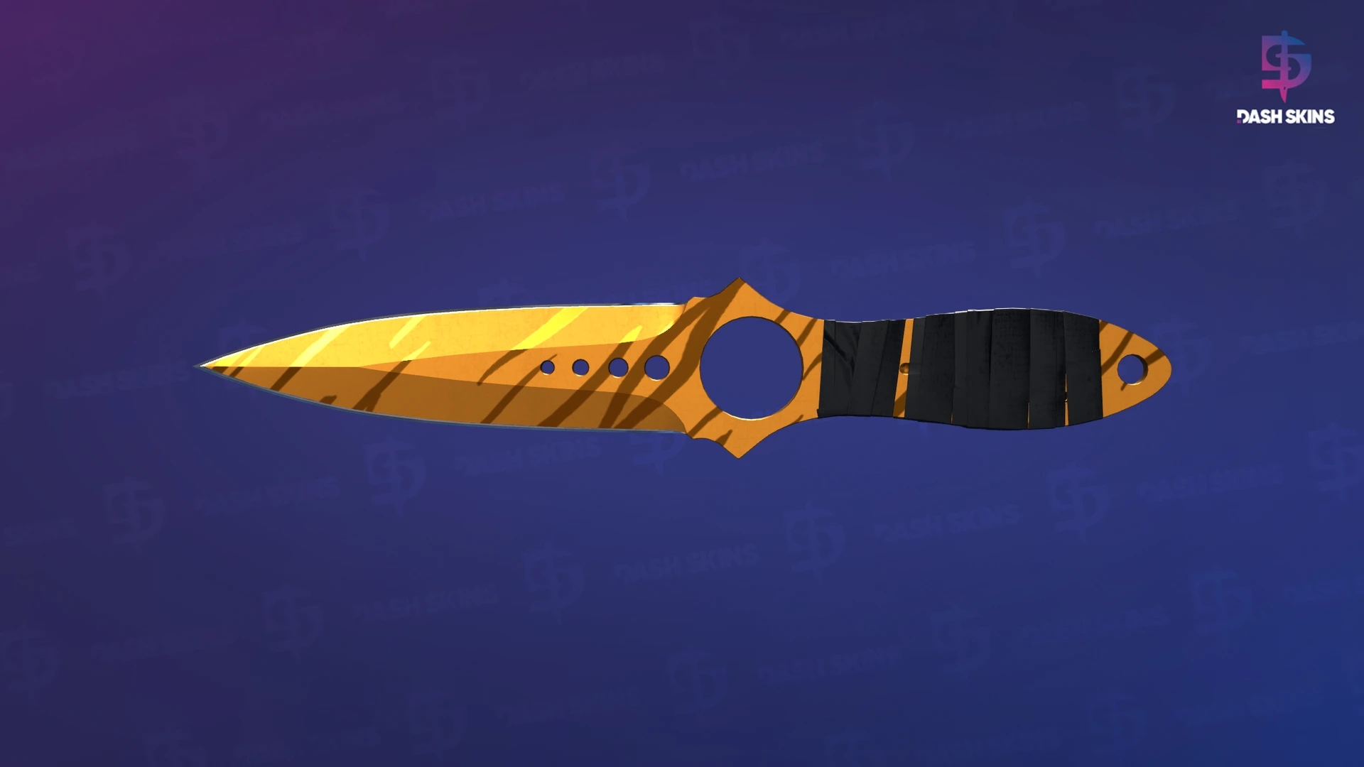 ★ Skeleton Knife | Tiger Tooth (Factory New) Screenshot Playside