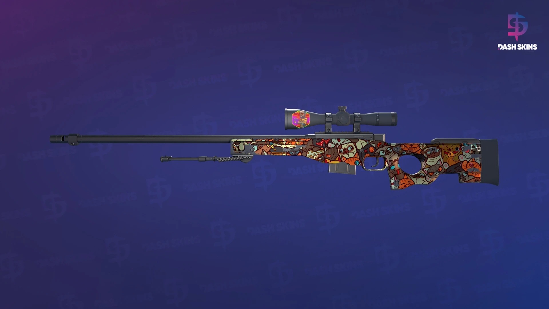 AWP | PAW (Field-Tested) Screenshot Playside