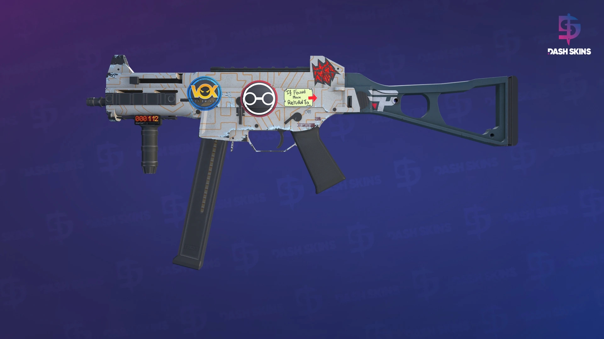 StatTrak™ UMP-45 | Labyrinth (Field-Tested) Screenshot Playside