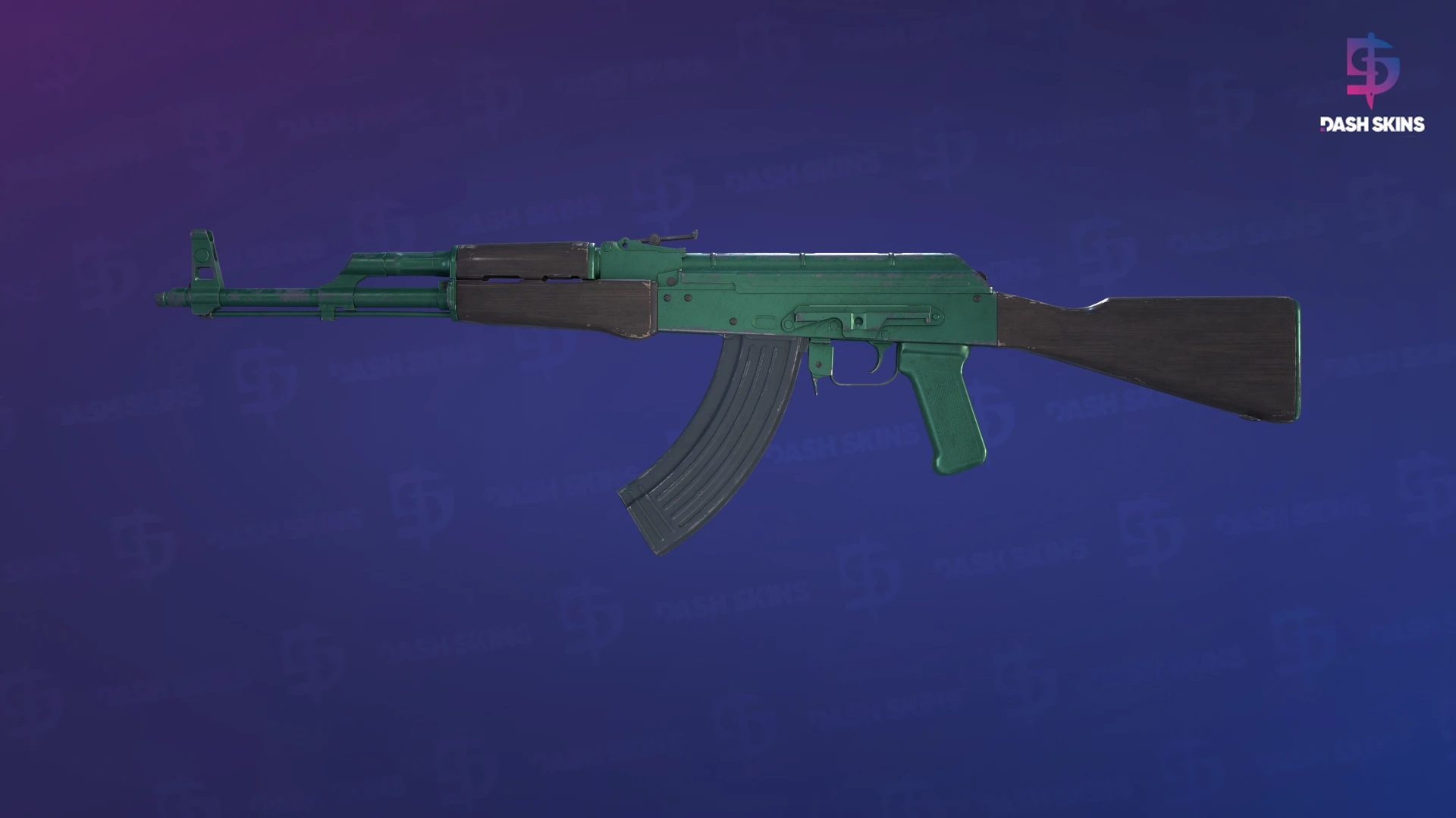 AK-47 | Wintergreen (Field-Tested) Screenshot Playside