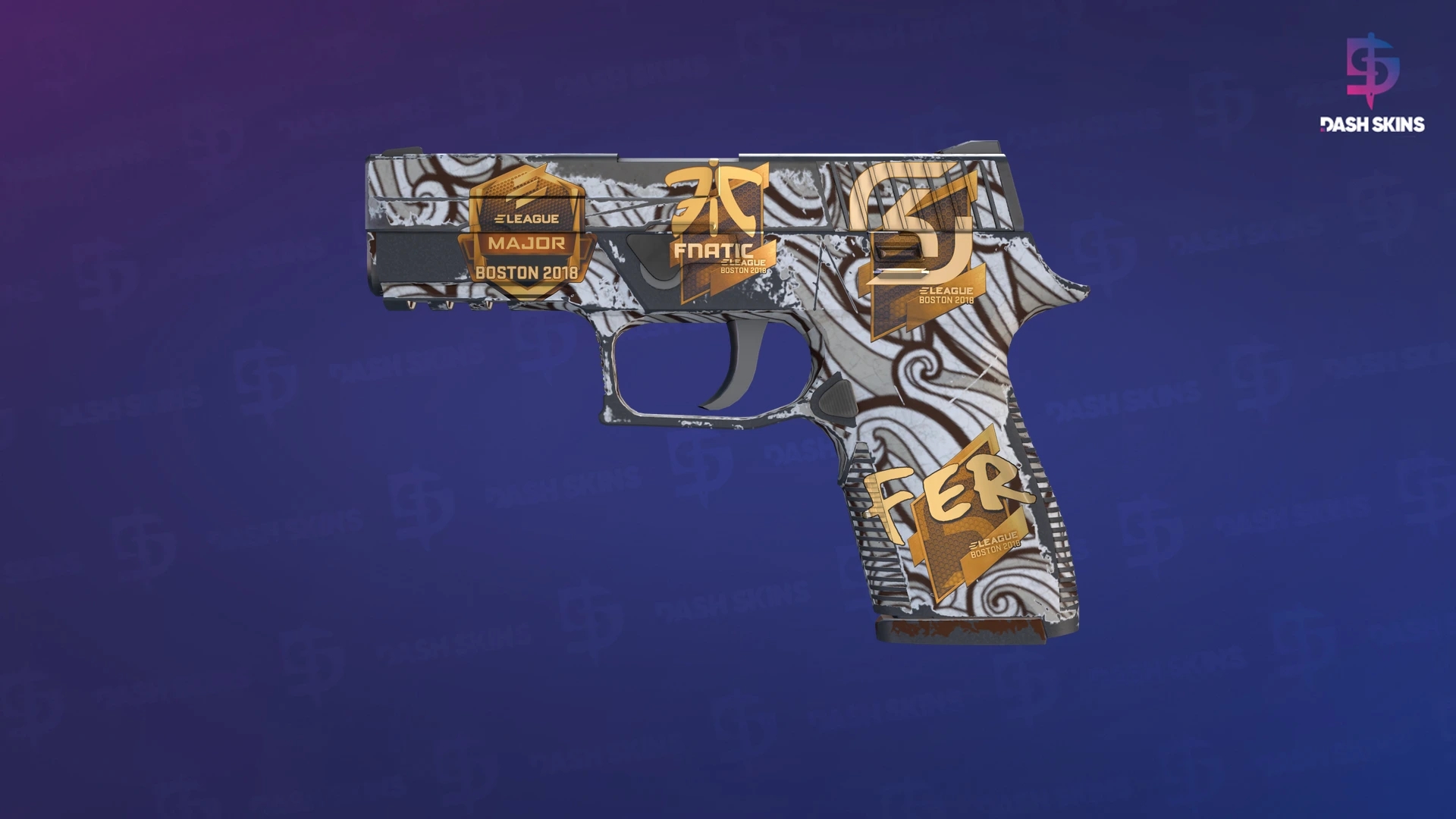 Souvenir P250 | Gunsmoke (Field-Tested) Screenshot Playside