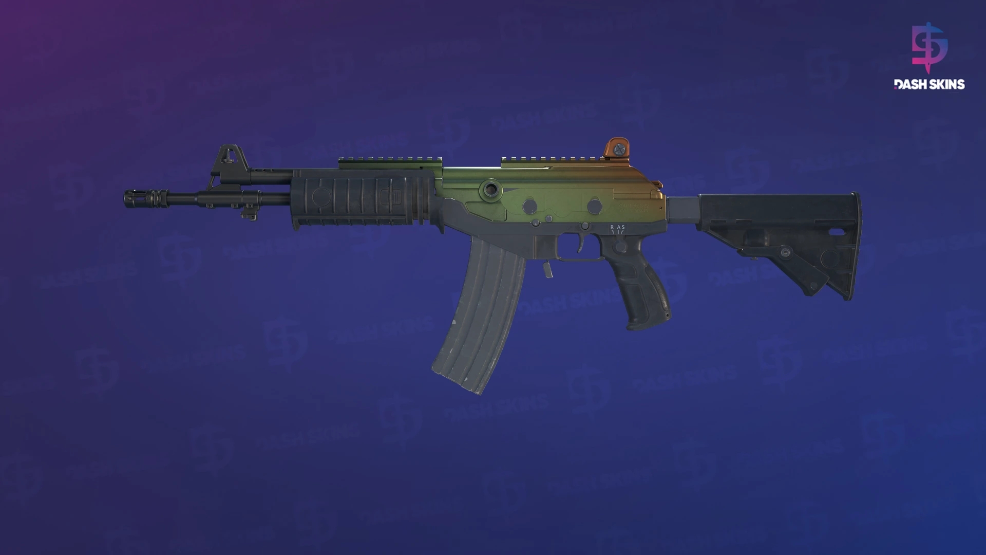 Galil AR | Amber Fade (Minimal Wear) Screenshot Playside