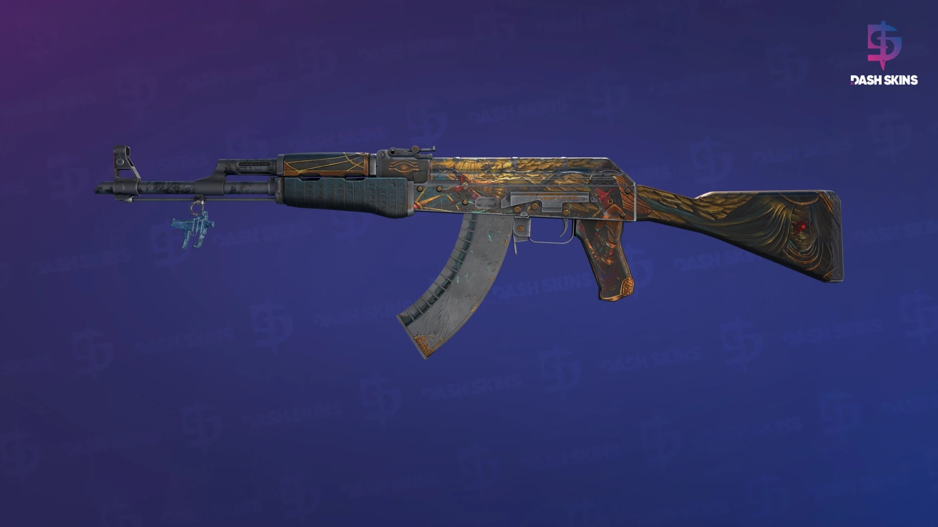 AK-47 | Legion of Anubis (Battle-Scarred) Screenshot Playside