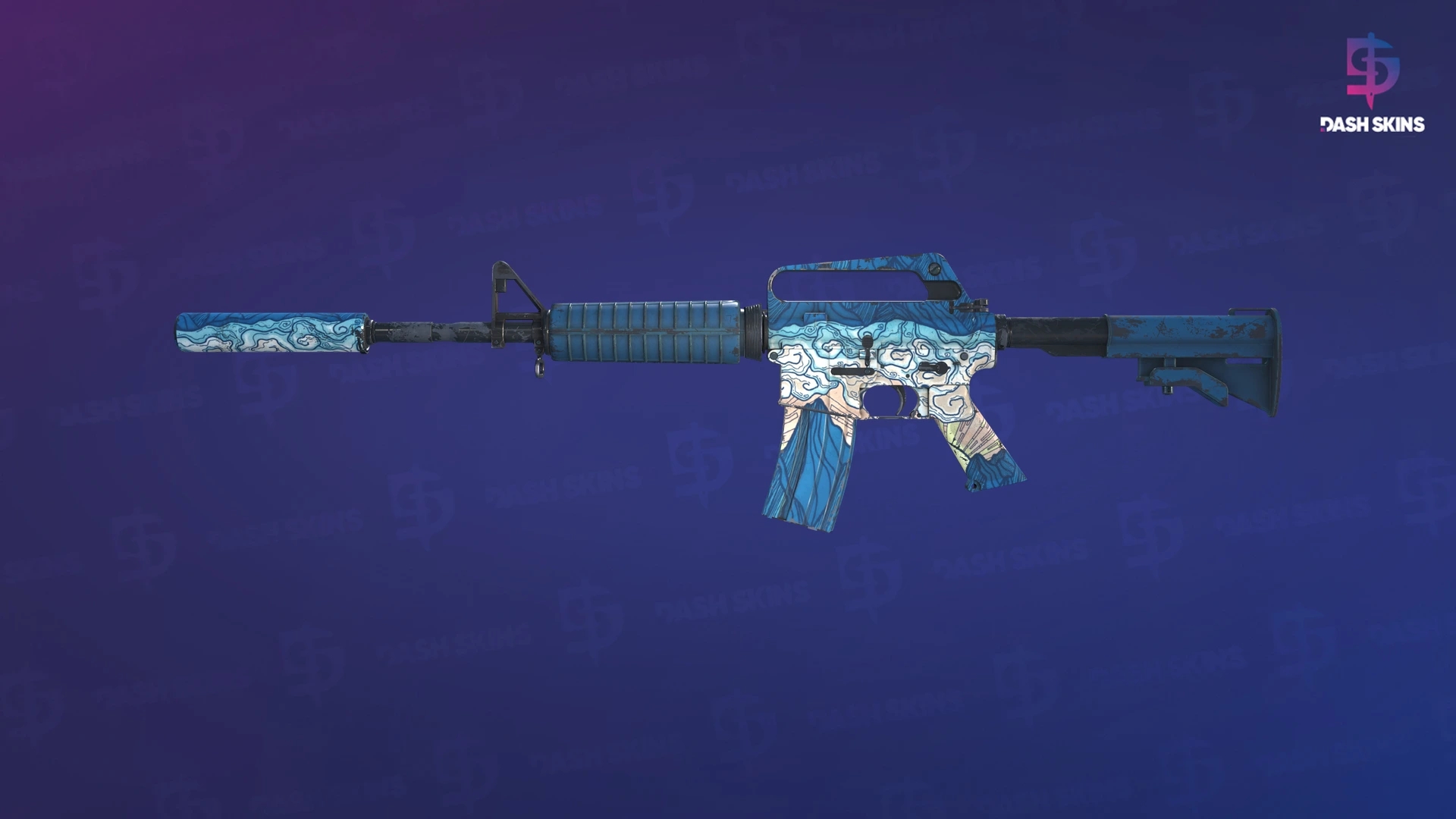 M4A1-S | Solitude (Field-Tested) Screenshot Playside