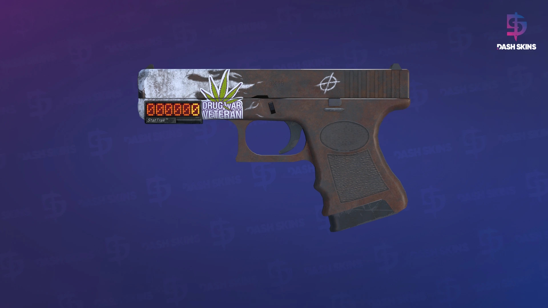 StatTrak™ Glock-18 | Oxide Blaze (Minimal Wear) Screenshot Playside
