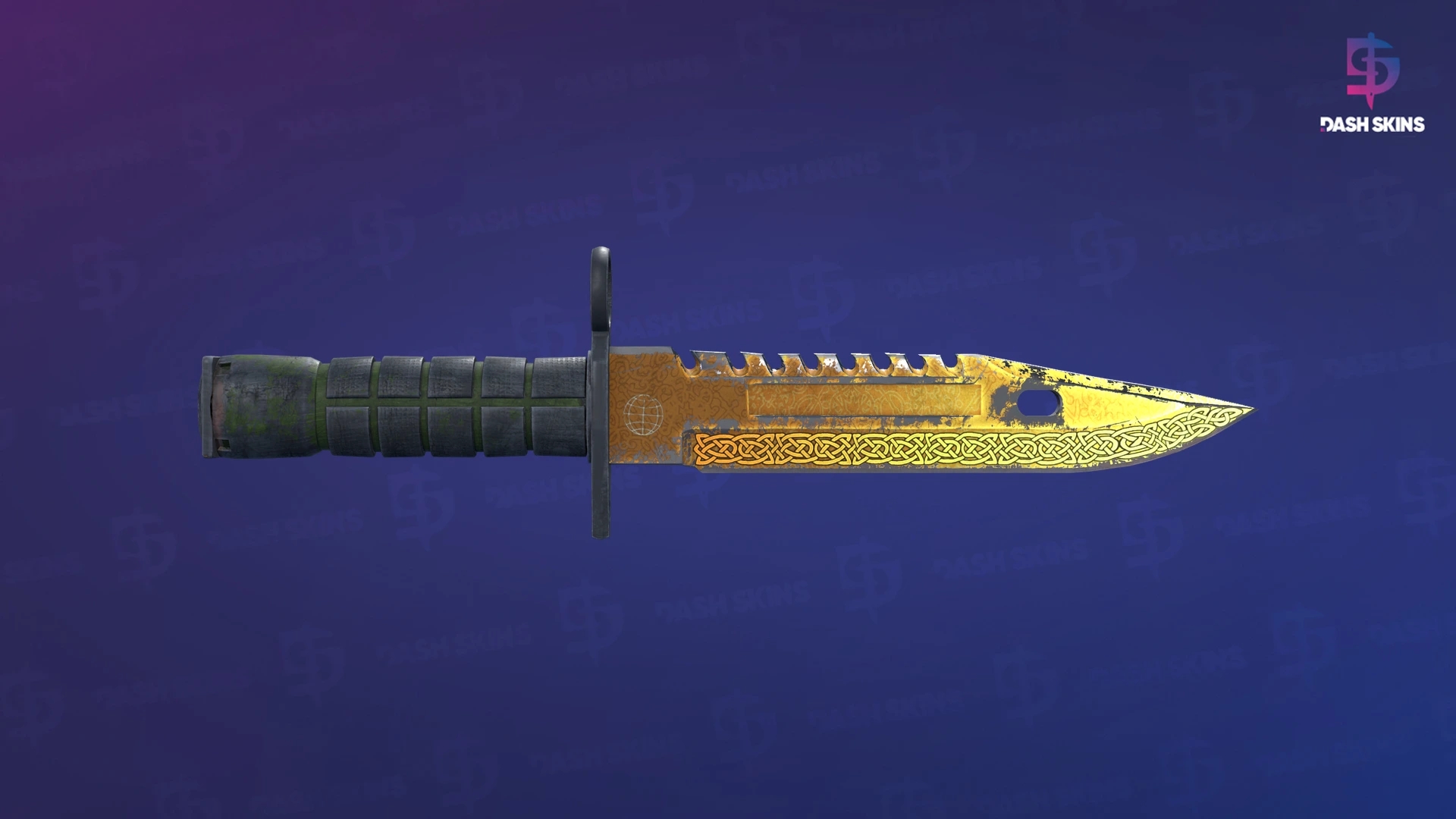 ★ M9 Bayonet | Lore (Battle-Scarred) Screenshot Playside