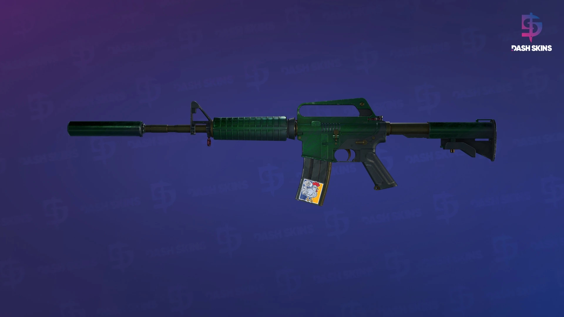 M4A1-S | Electrum (Battle-Scarred) Screenshot Playside