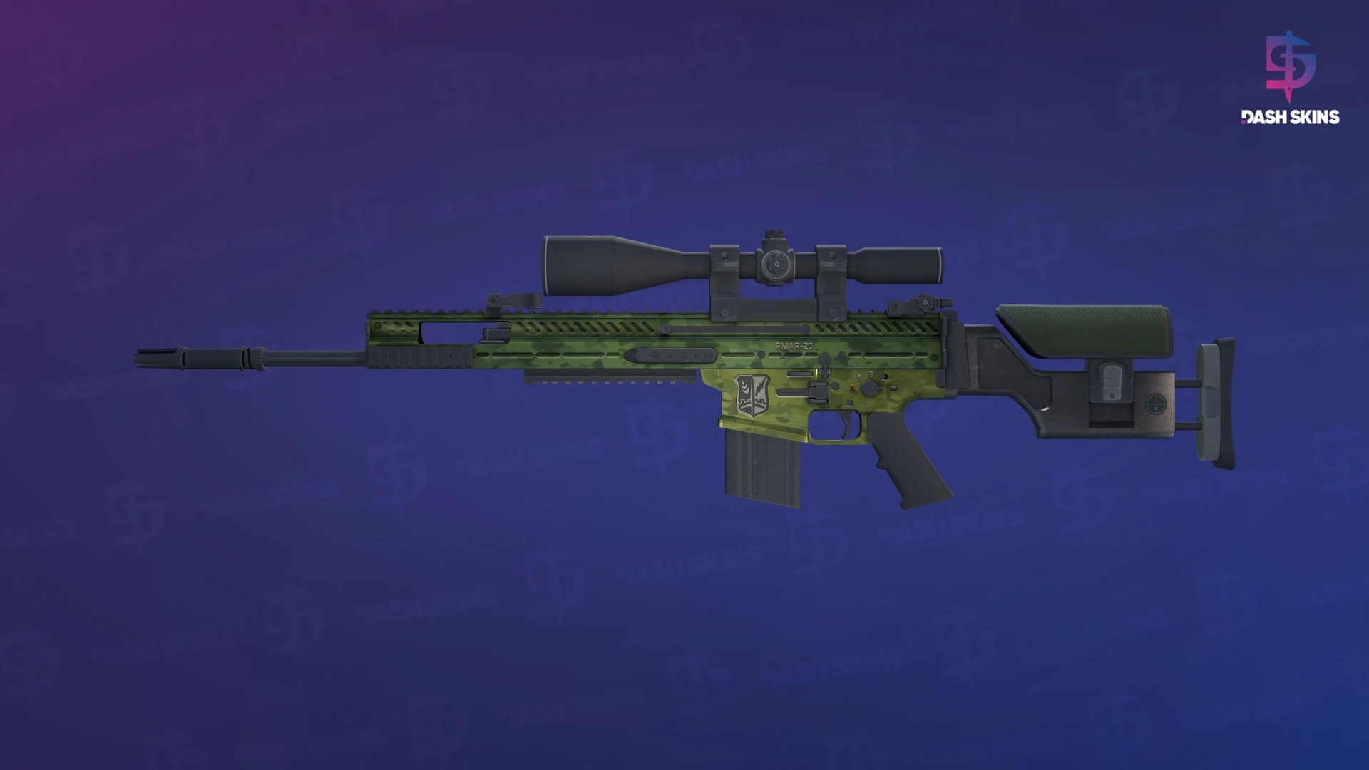 SCAR-20 | Green Marine (Factory New) Screenshot Playside