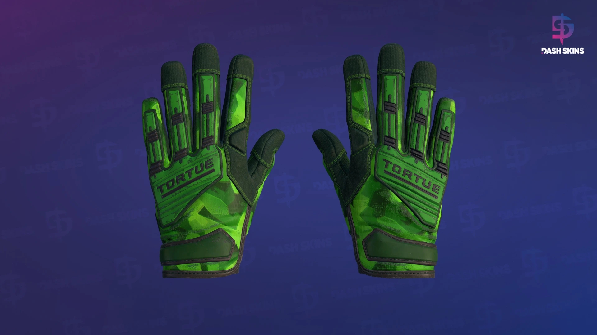 ★ Specialist Gloves | Lime Polycam (Well-Worn) Screenshot Playside