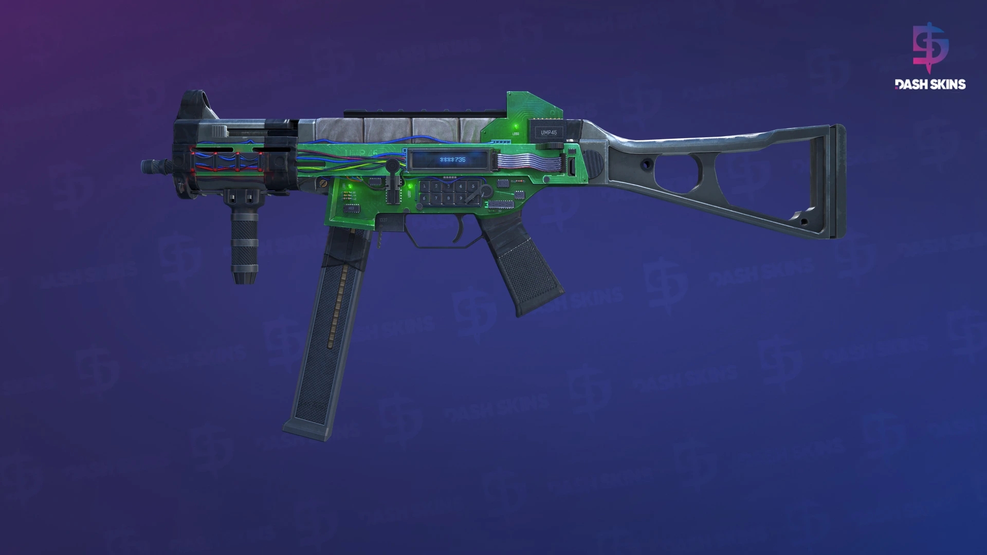 UMP-45 | Plastique (Minimal Wear) Screenshot Playside