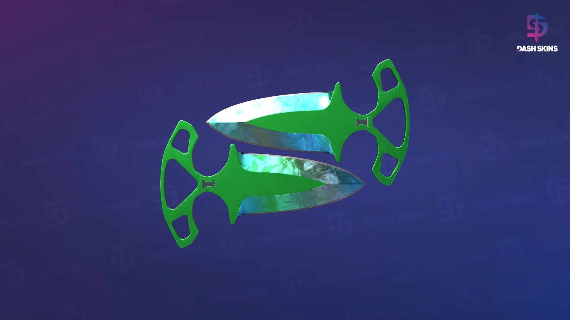 ★ Shadow Daggers | Gamma Doppler (Factory New) - Phase 3 Screenshot Playside
