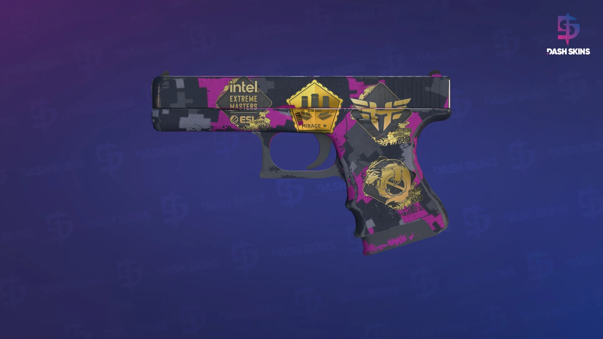 Souvenir Glock-18 | Pink DDPAT (Field-Tested) Screenshot Playside