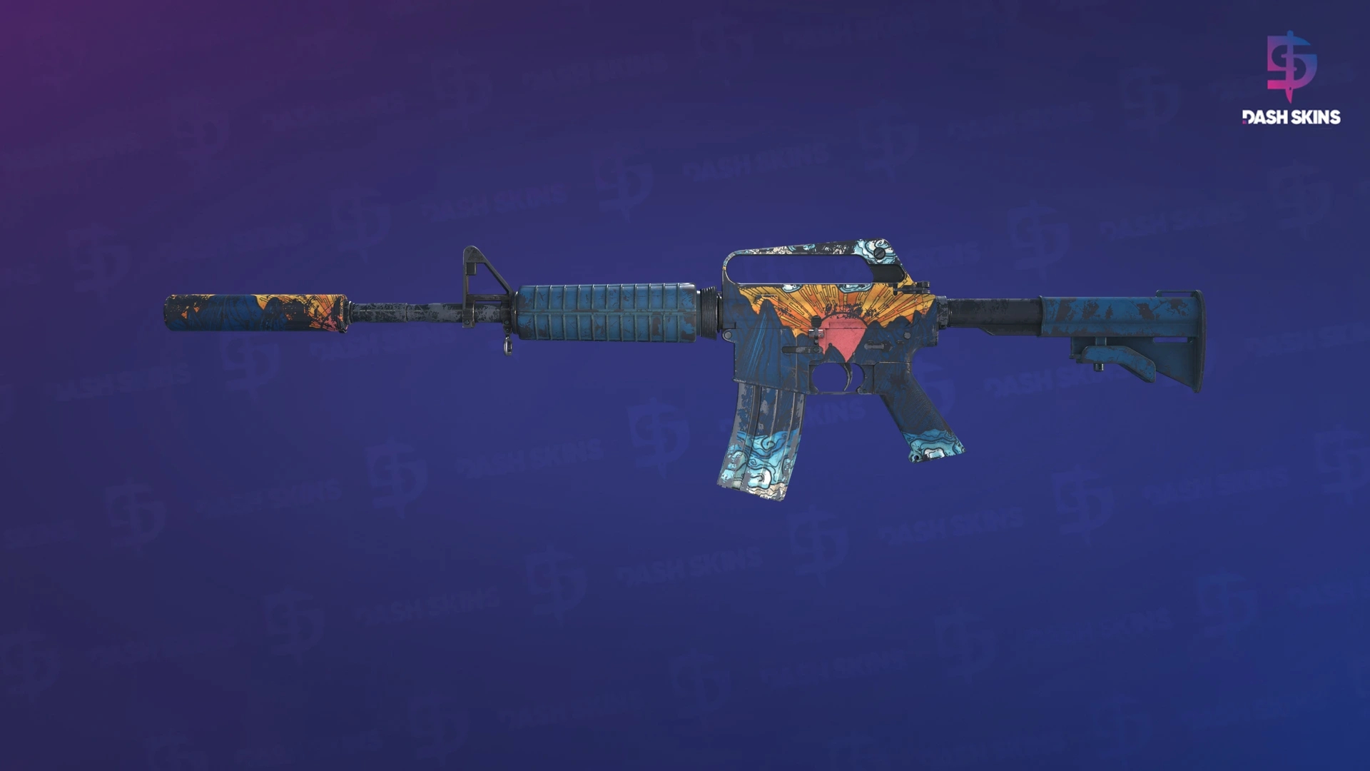 M4A1-S | Solitude (Well-Worn) Screenshot Playside