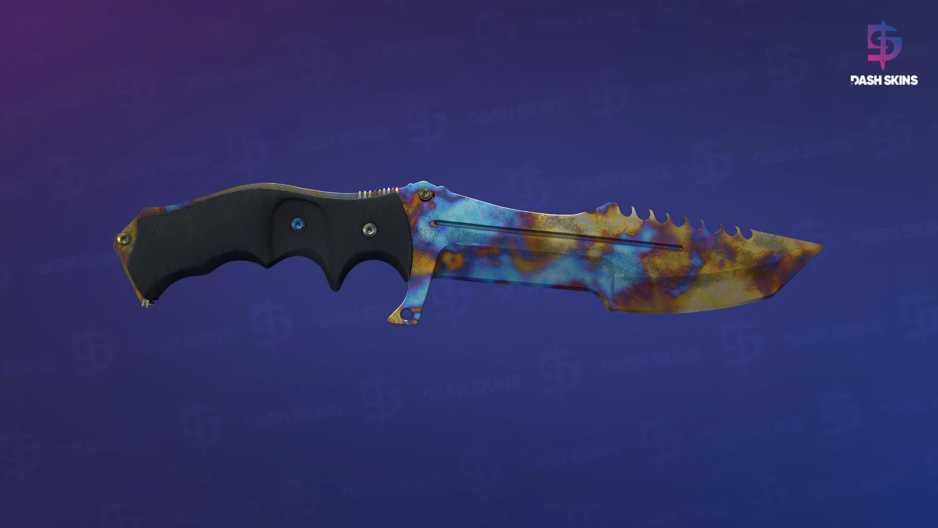 ★ Huntsman Knife | Case Hardened (Battle-Scarred) Screenshot Playside