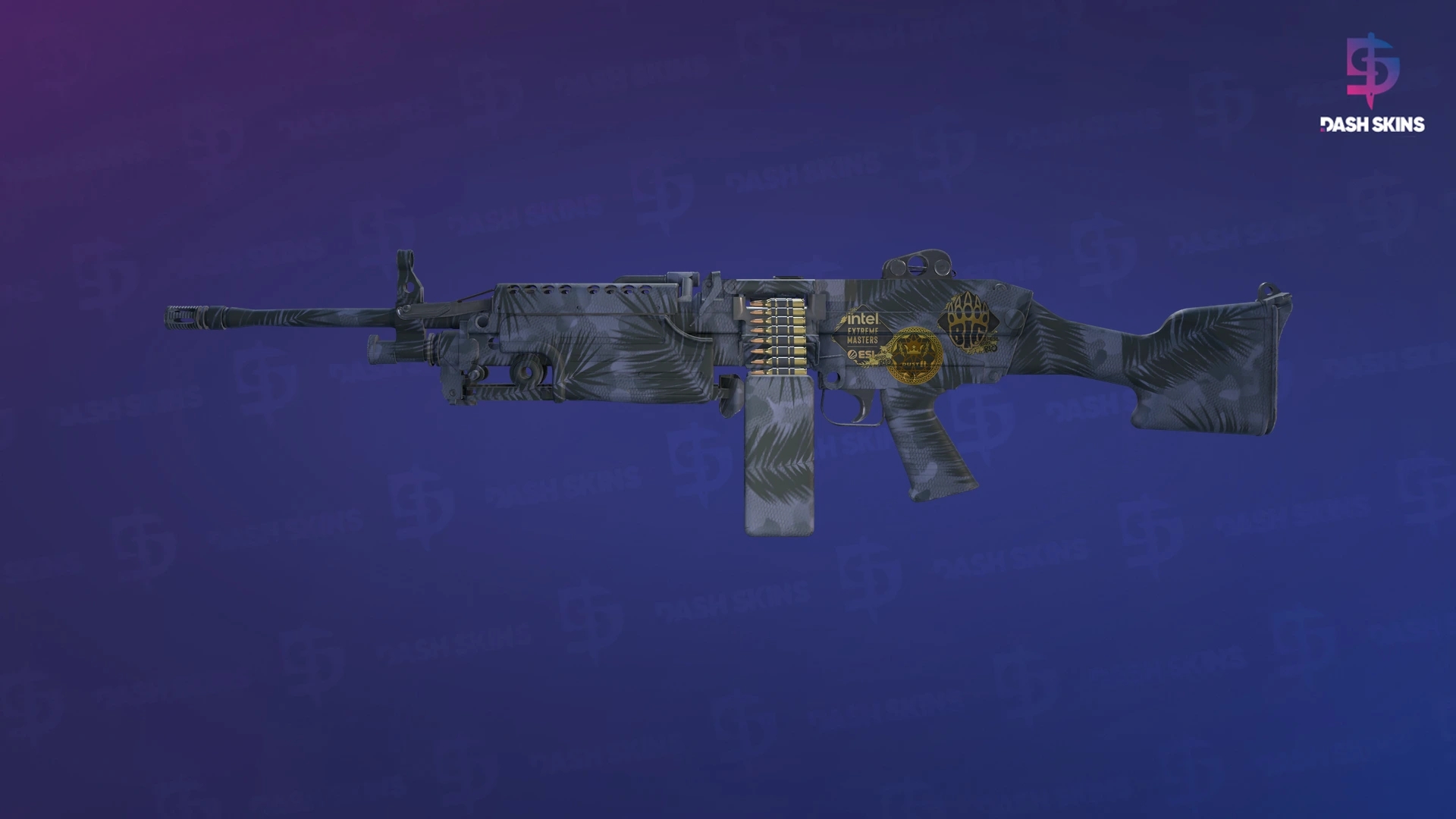 Souvenir M249 | Midnight Palm (Factory New) Screenshot Playside