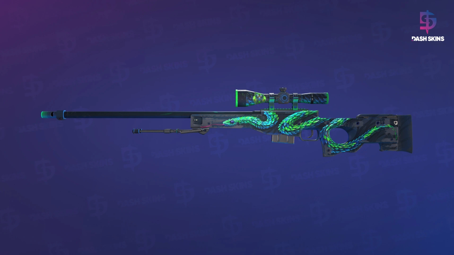 AWP | Atheris (Battle-Scarred) Screenshot Playside