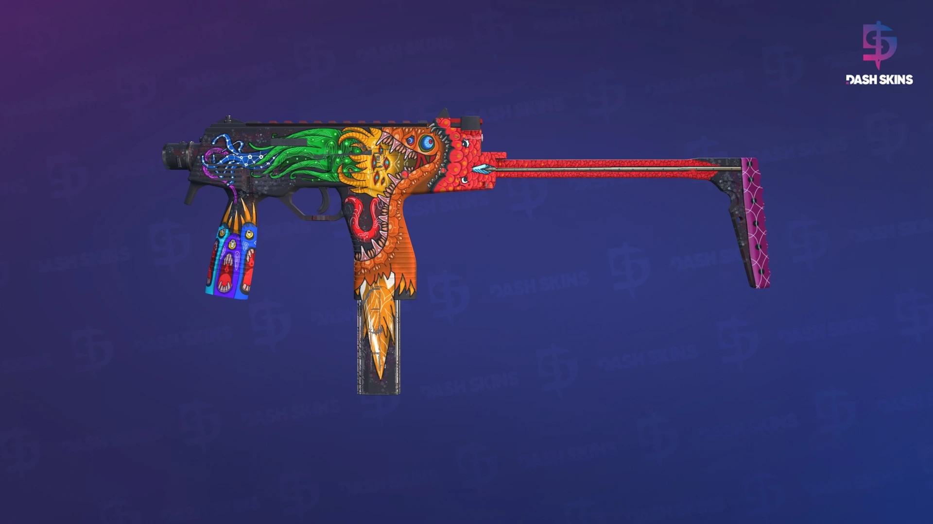 MP9 | Food Chain (Field-Tested) Screenshot Playside