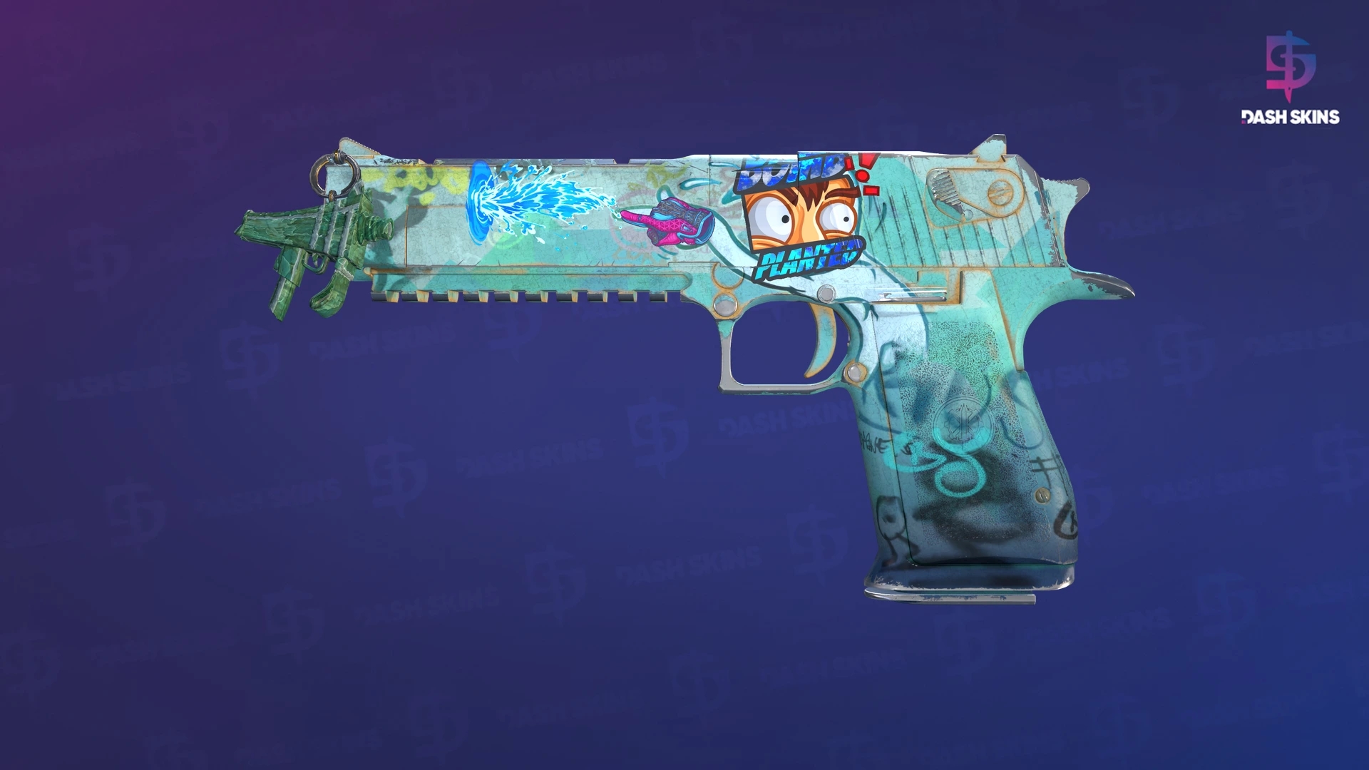 Desert Eagle | Tilted (Well-Worn) Screenshot Playside