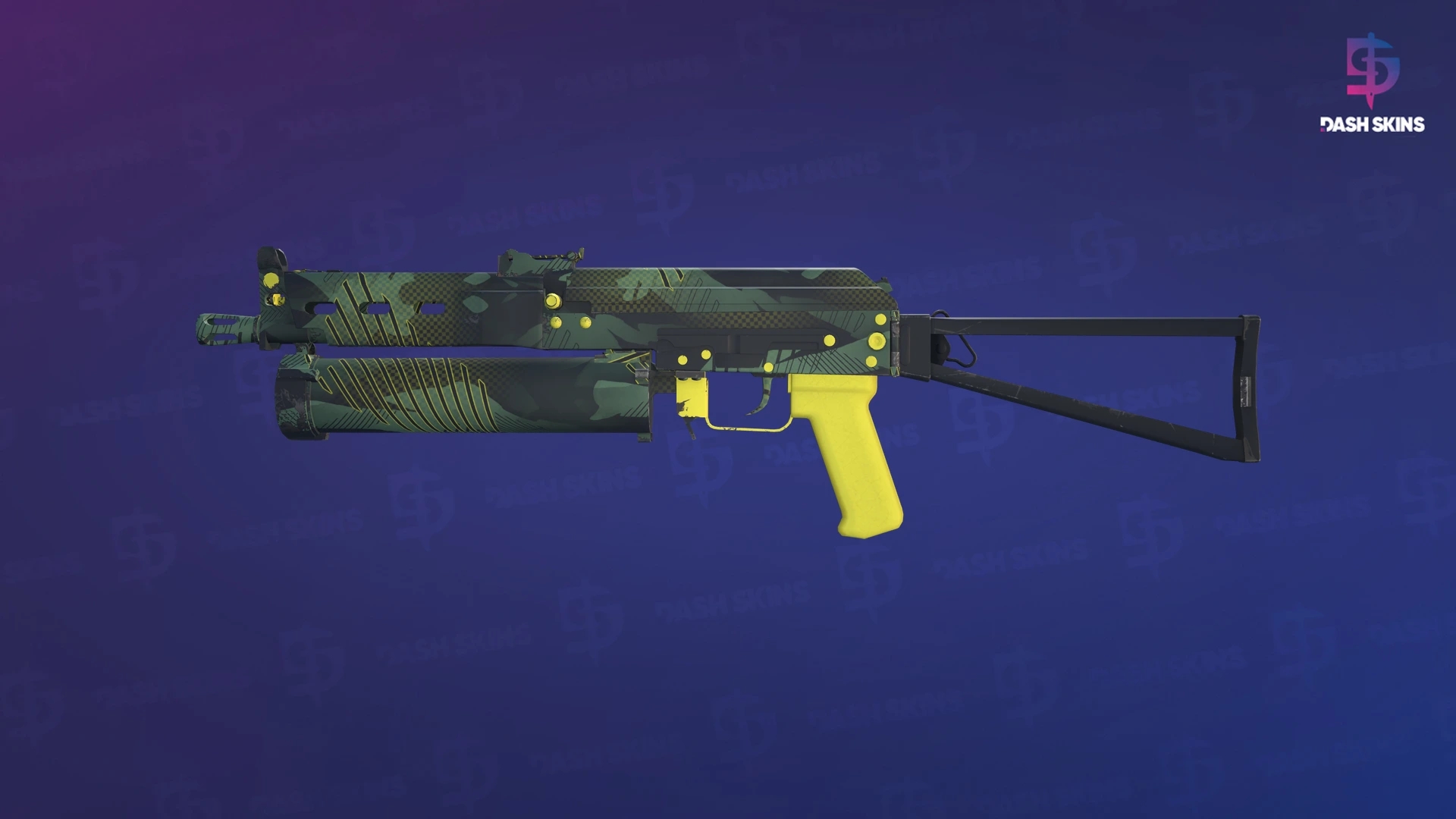 PP-Bizon | Jungle Slipstream (Factory New) Screenshot Playside