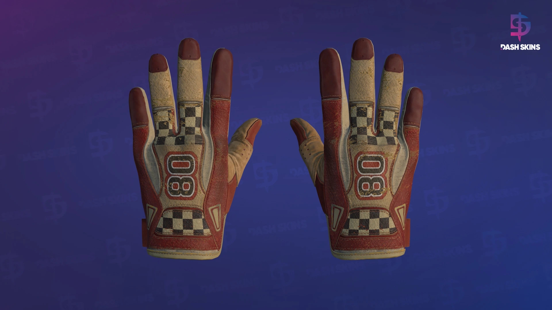 ★ Sport Gloves | Red Racer (Battle-Scarred) Screenshot Playside