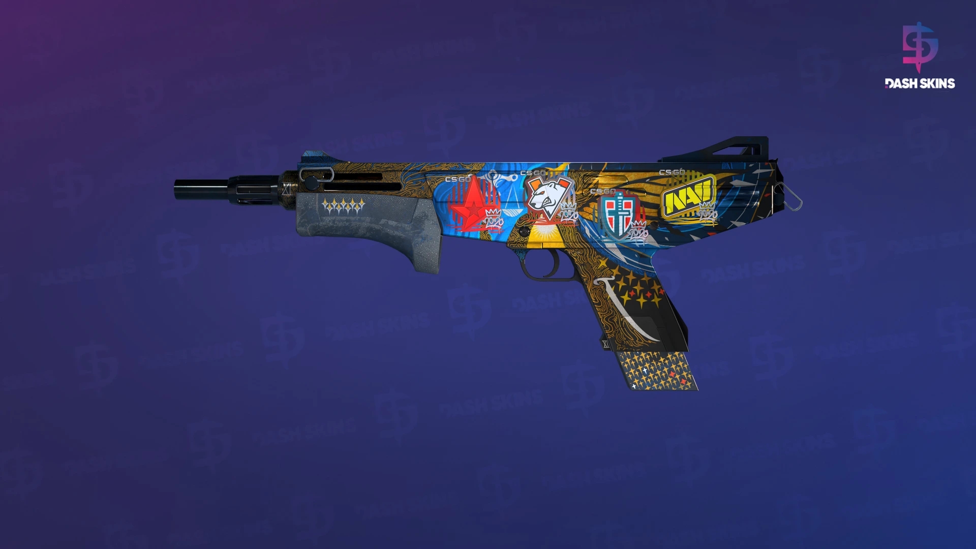 MAG-7 | Justice (Field-Tested) Screenshot Playside
