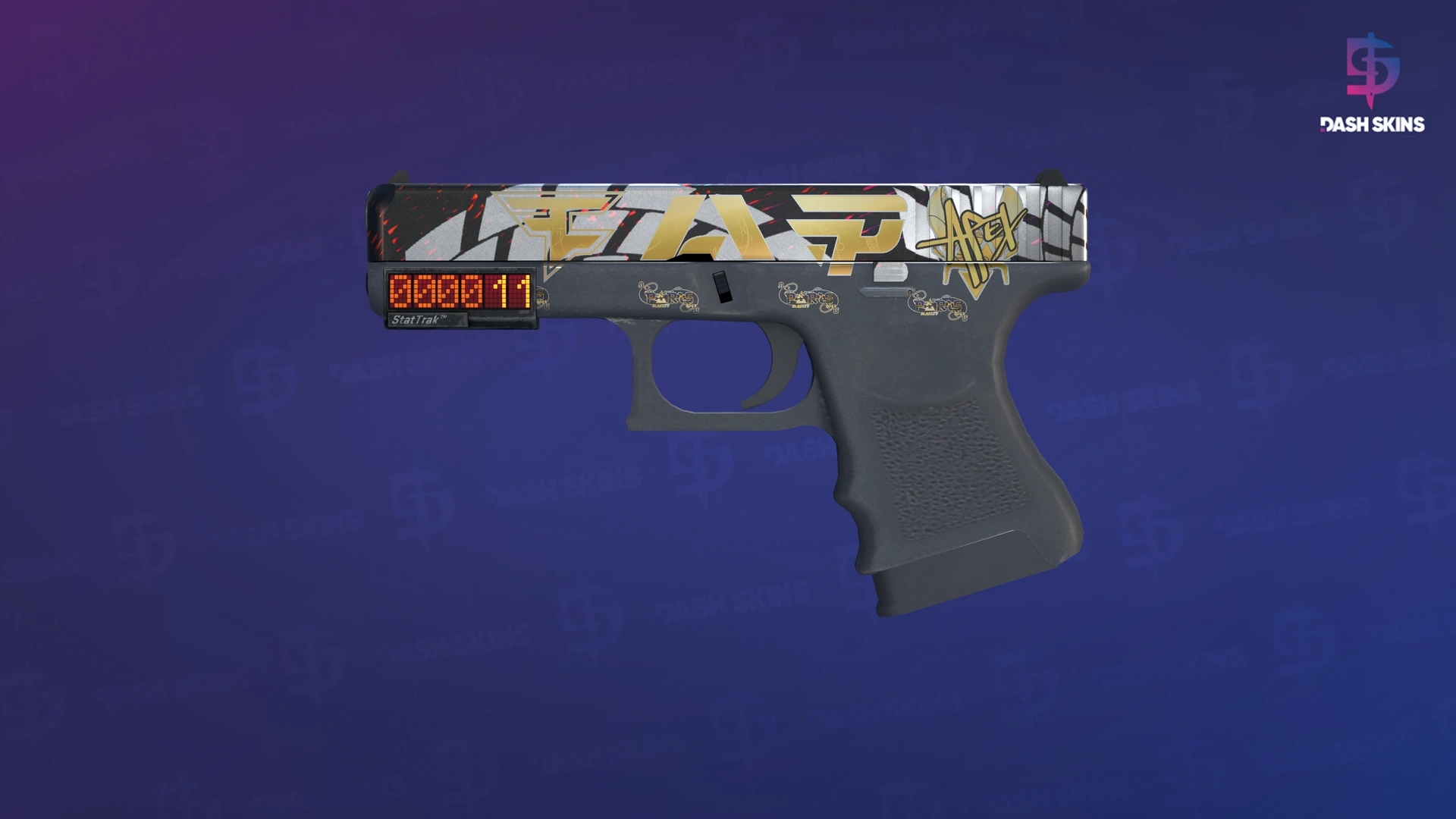 StatTrak™ Glock-18 | Grinder (Minimal Wear) Screenshot Playside