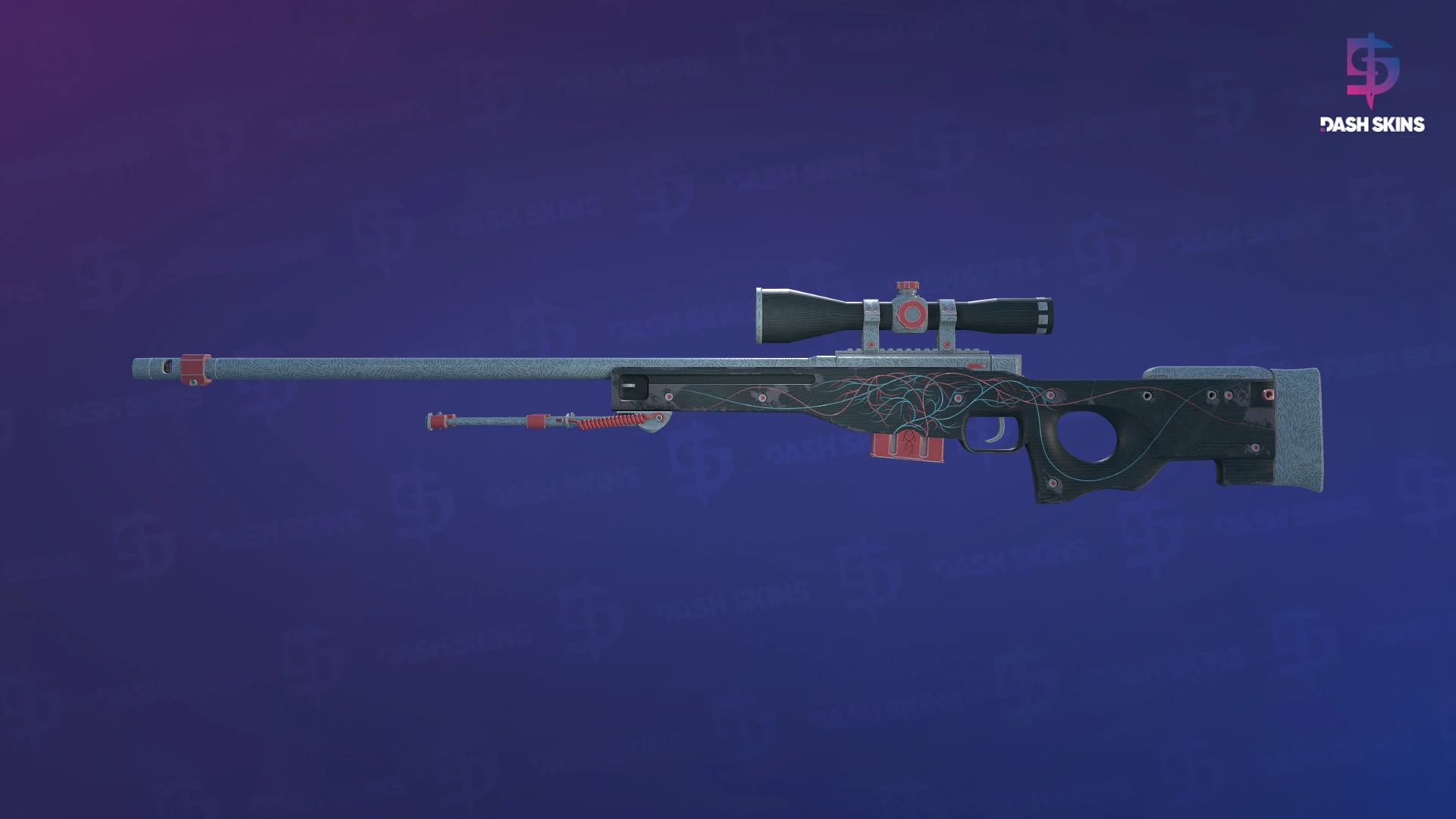 AWP | Capillary (Field-Tested) Screenshot Playside