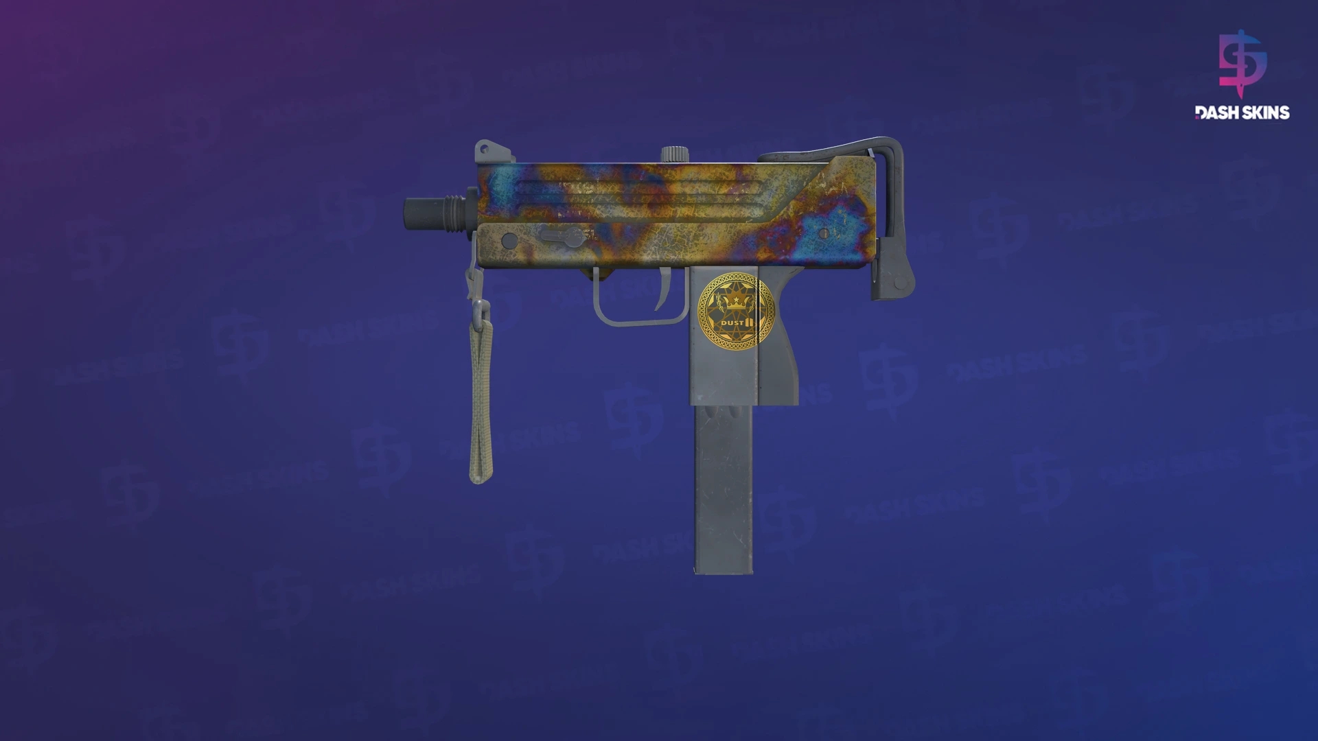 Souvenir MAC-10 | Case Hardened (Battle-Scarred) Screenshot Playside