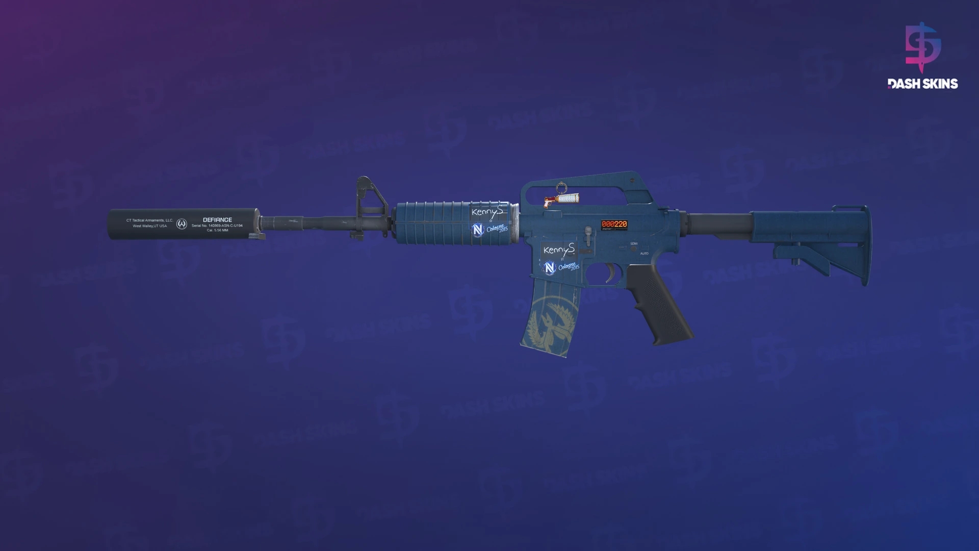 StatTrak™ M4A1-S | Guardian (Minimal Wear) Screenshot Playside