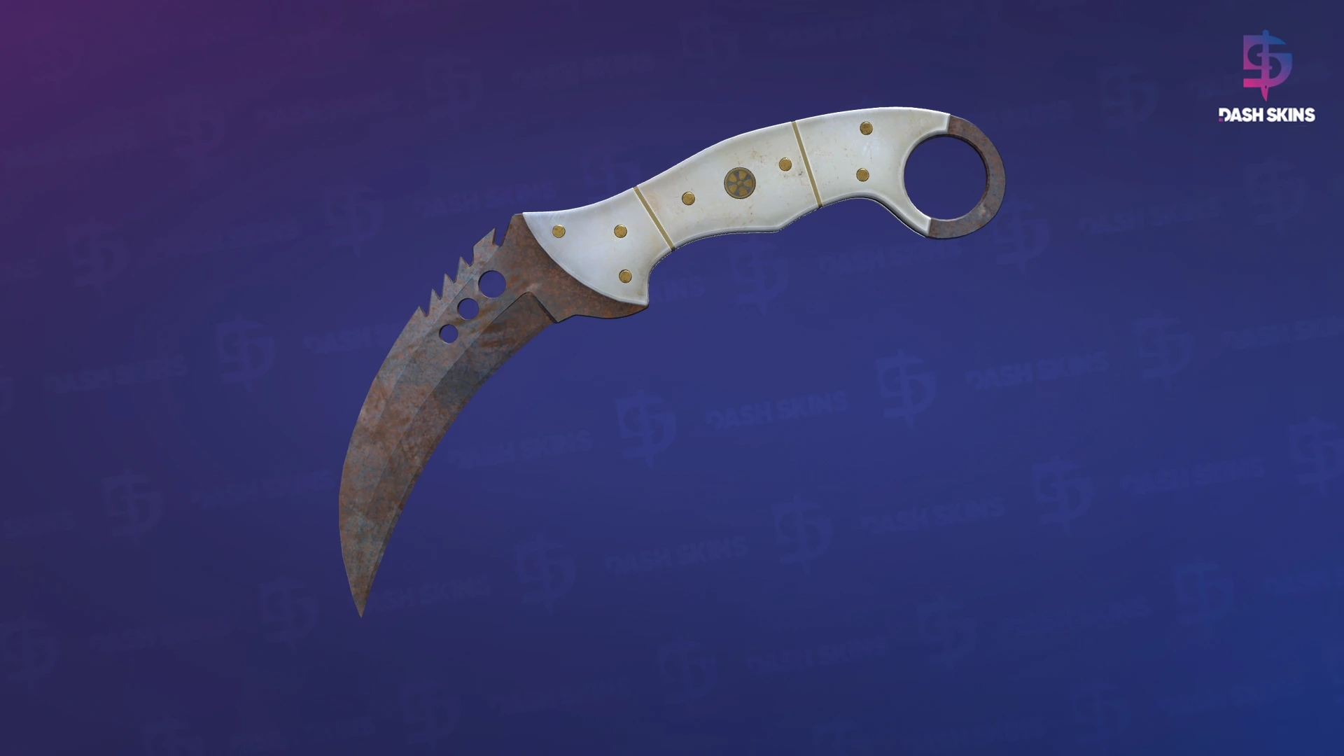 ★ Talon Knife | Rust Coat (Battle-Scarred) Screenshot Playside