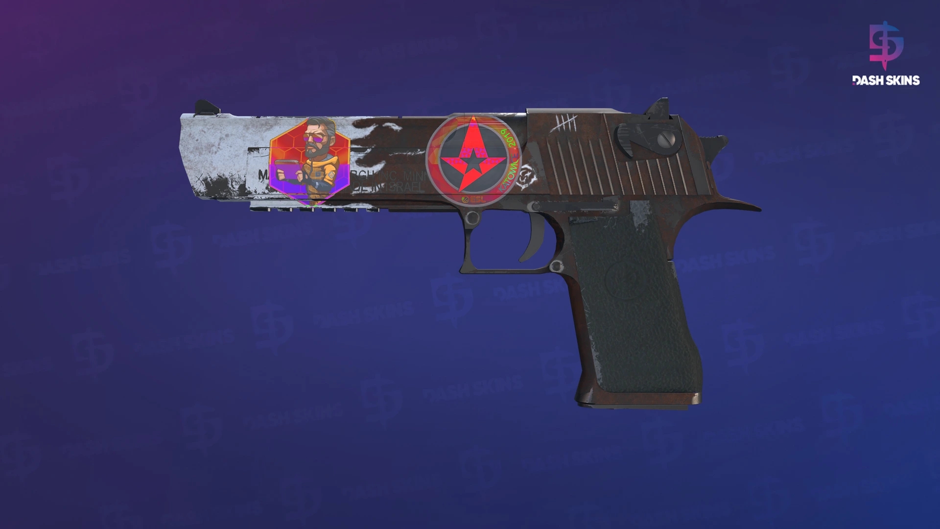 Desert Eagle | Oxide Blaze (Field-Tested) Screenshot Playside