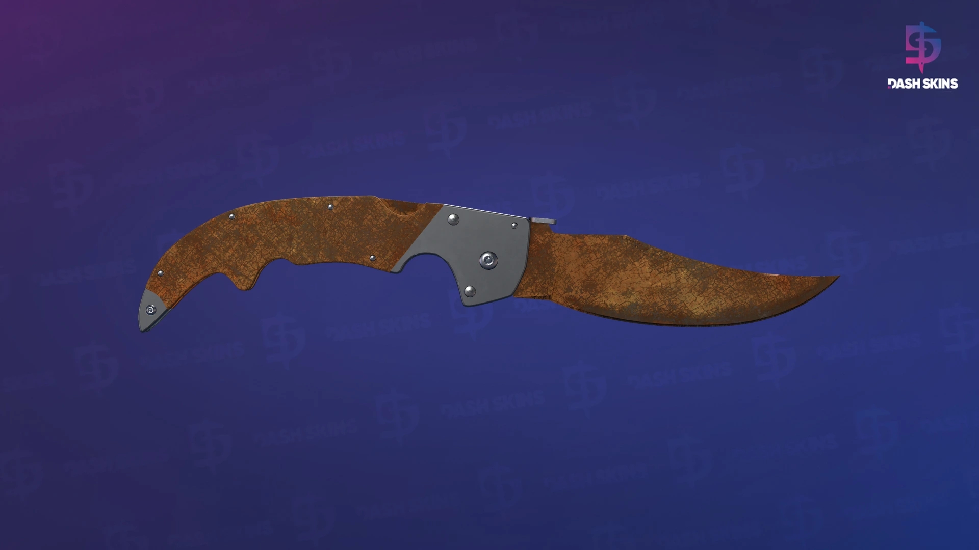 ★ Falchion Knife | Rust Coat (Battle-Scarred) Screenshot Playside