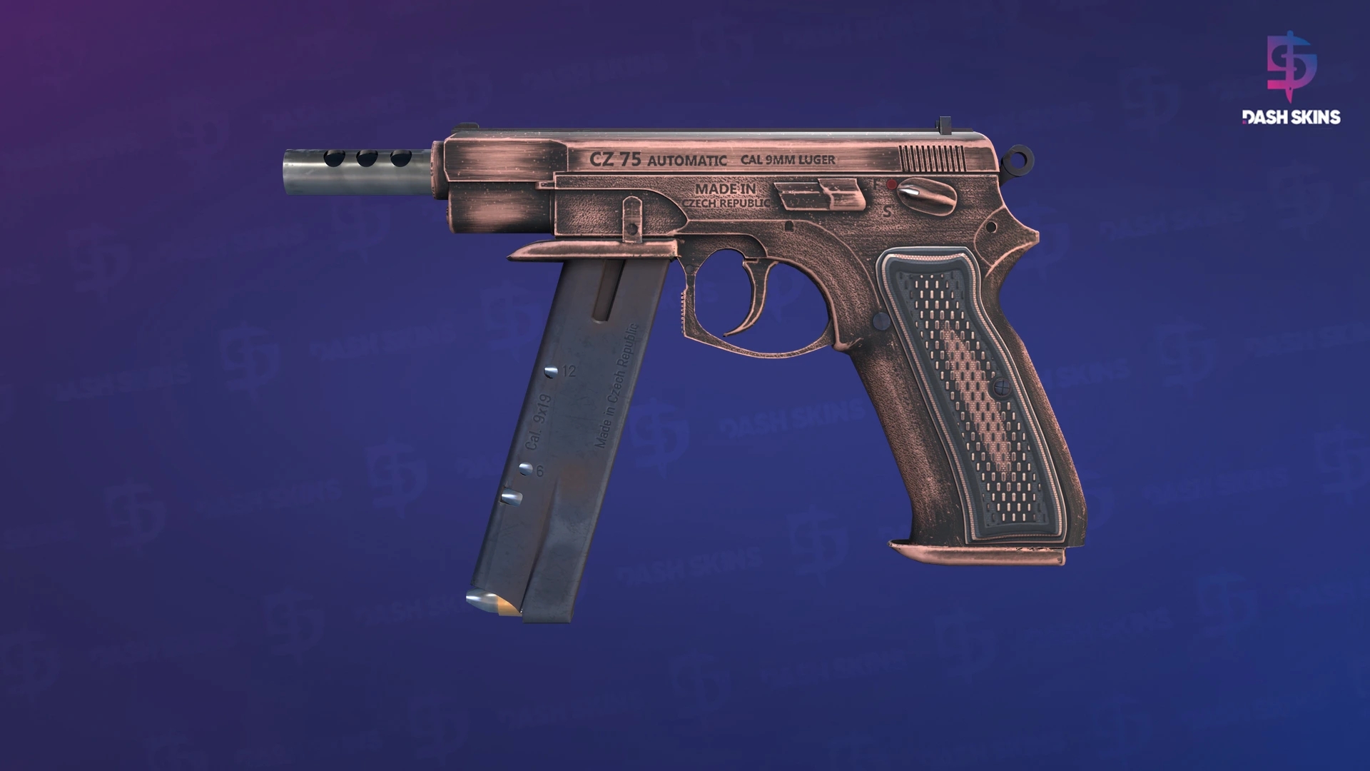 CZ75-Auto | Distressed (Factory New) Screenshot Playside