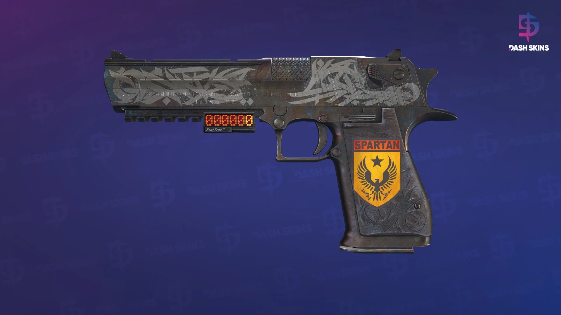 StatTrak™ Desert Eagle | Calligraffiti (Well-Worn) Screenshot Playside