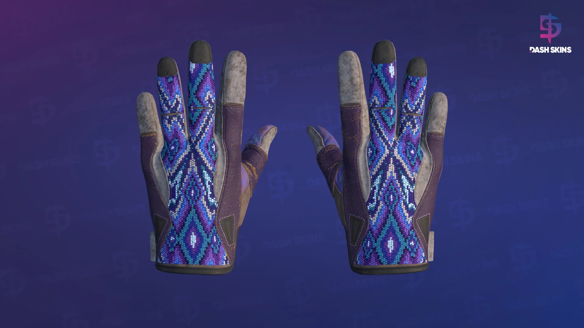 ★ Sport Gloves | Violet Beadwork (Field-Tested) Screenshot Playside