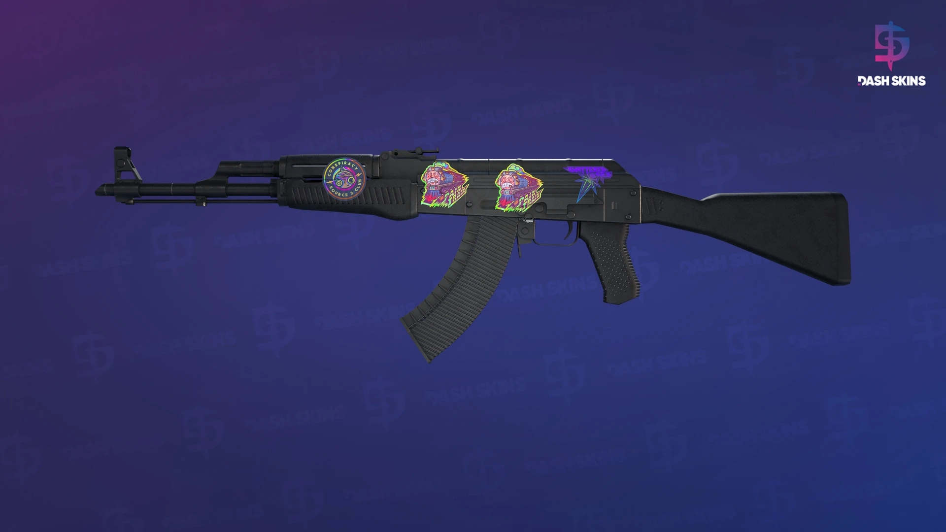 AK-47 | Slate (Battle-Scarred) Screenshot Playside