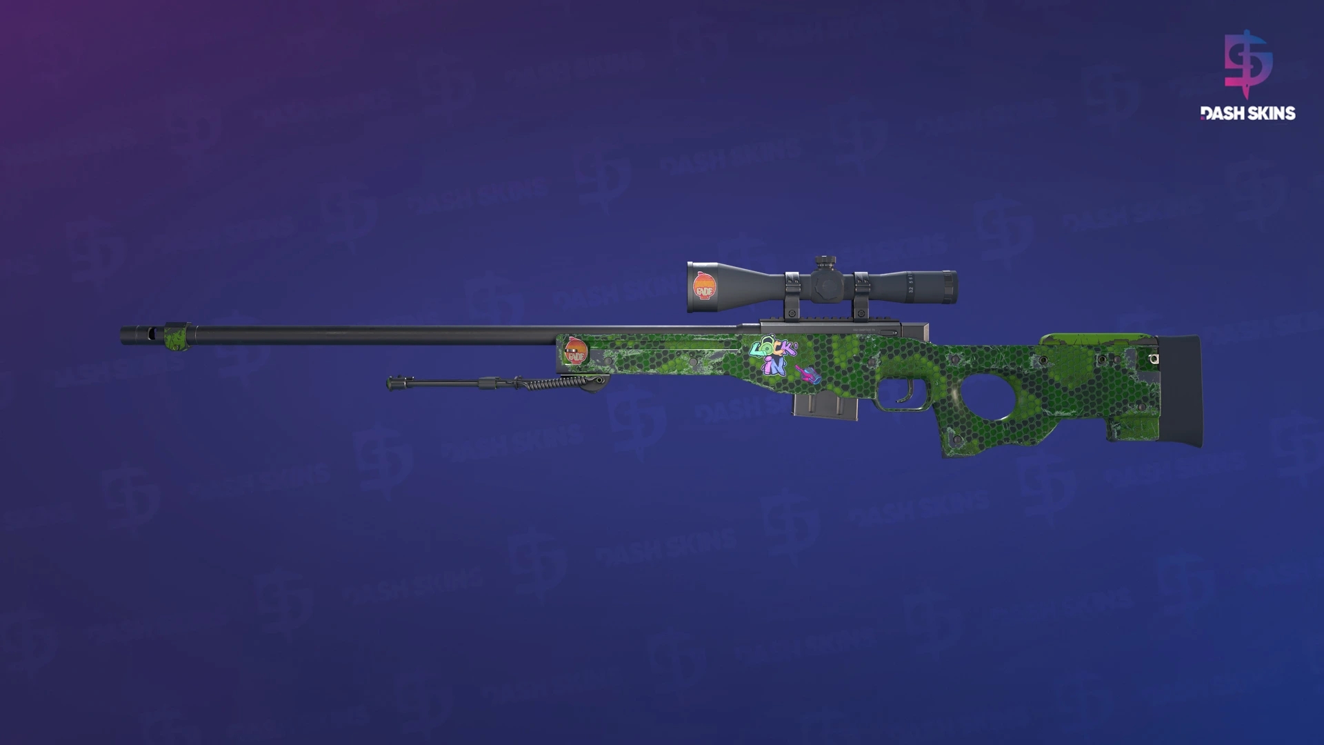 AWP | Pit Viper (Field-Tested) Screenshot Playside