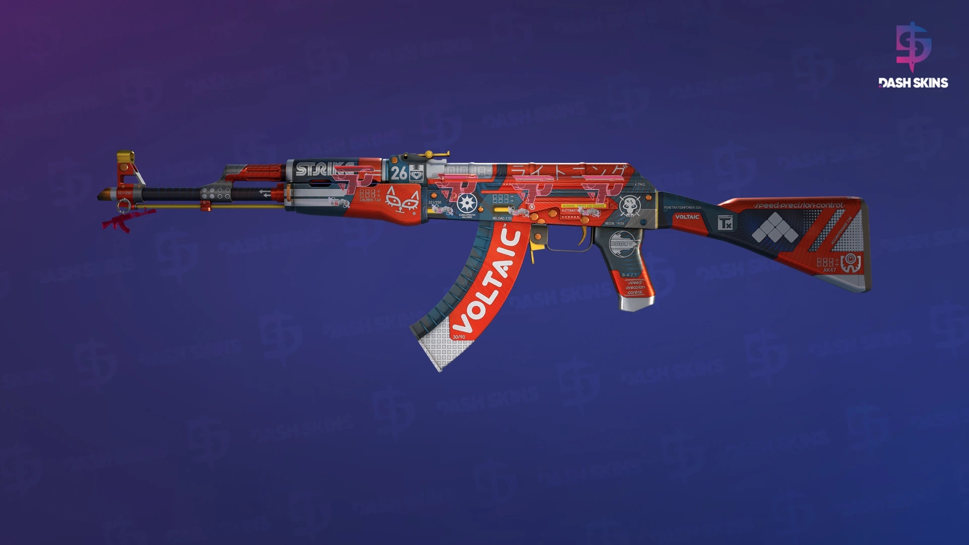 AK-47 | Bloodsport (Factory New) Screenshot Playside
