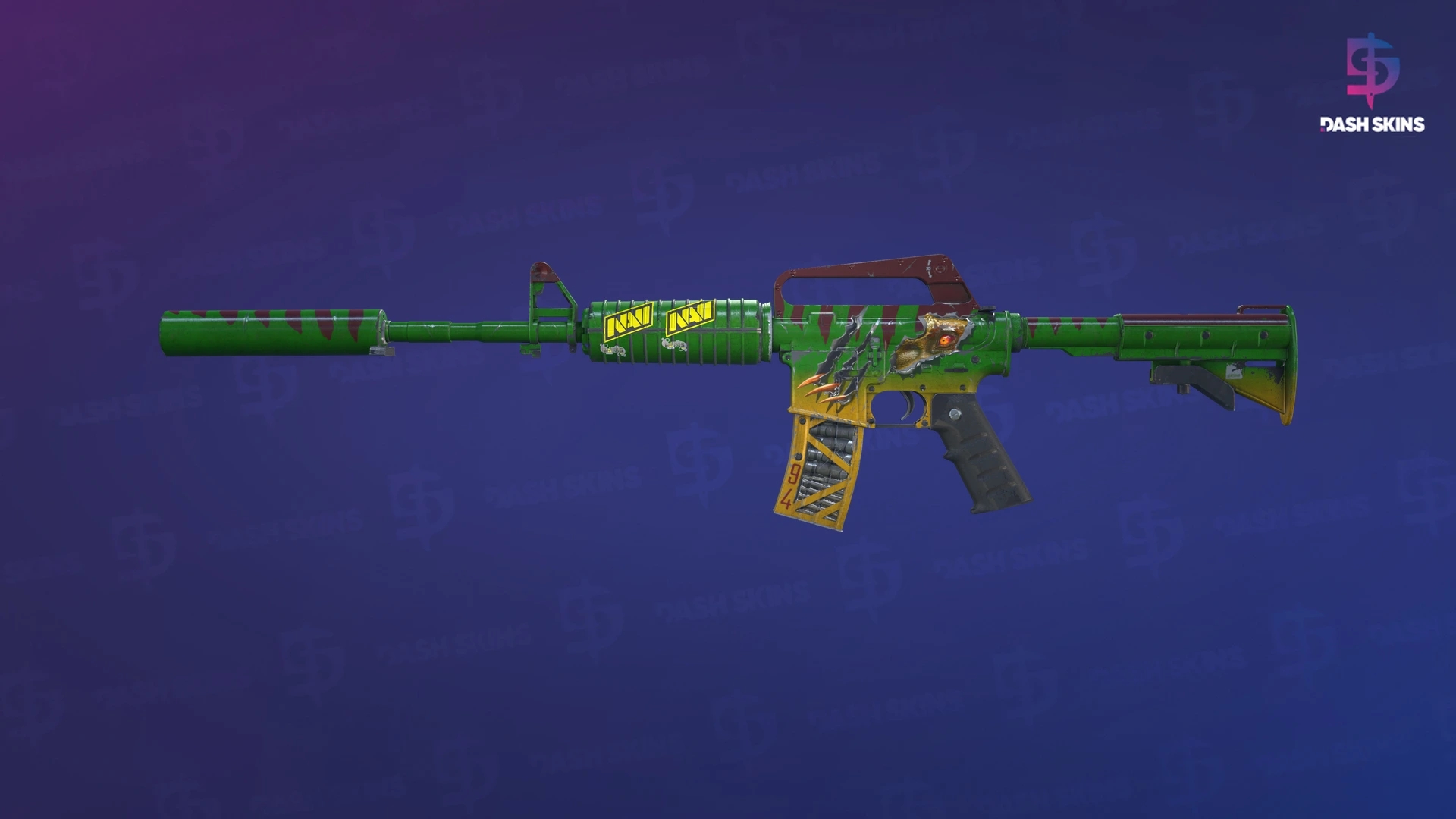 M4A1-S | Emphorosaur-S (Well-Worn) Screenshot Playside