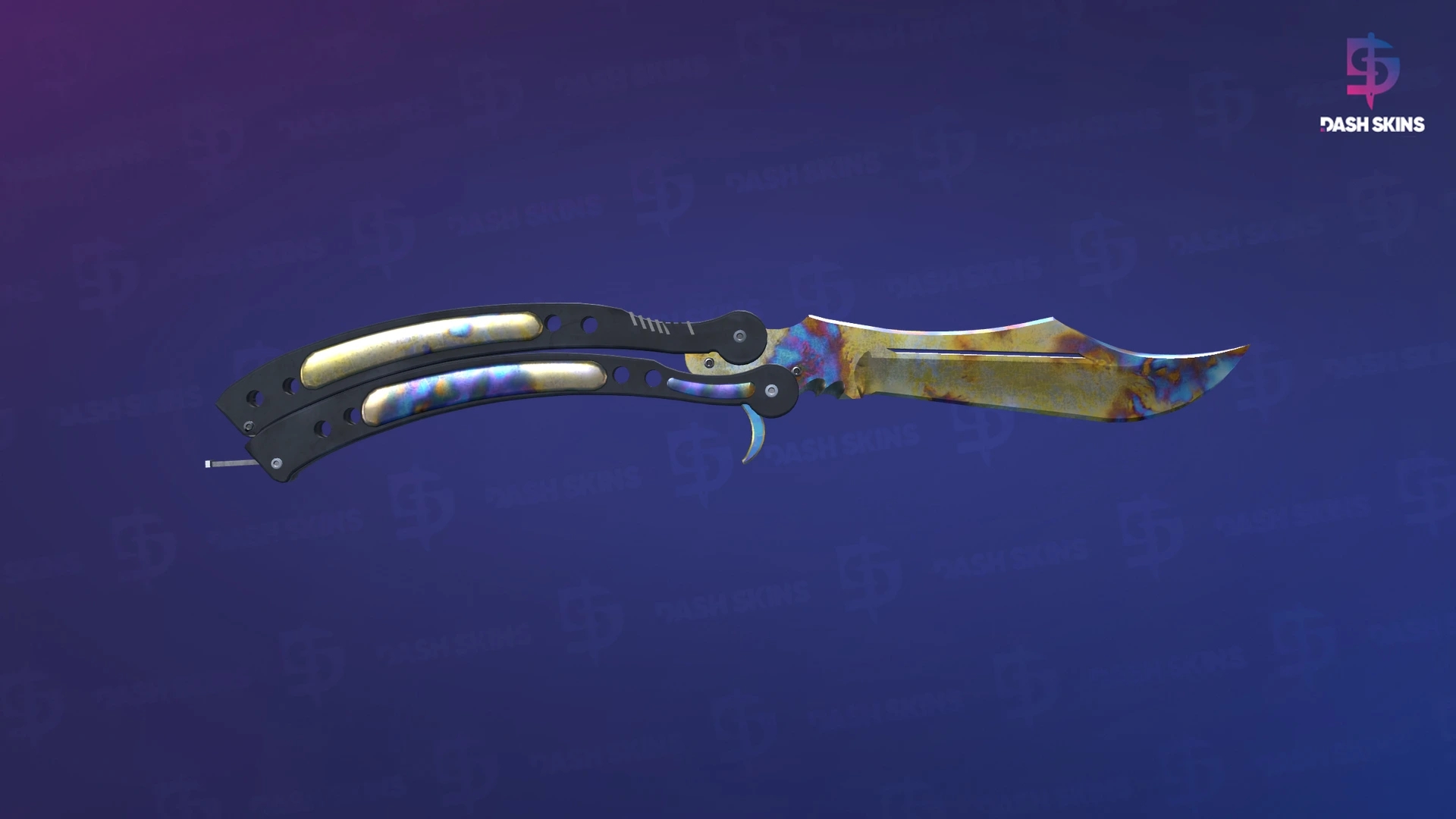 ★ Butterfly Knife | Case Hardened (Field-Tested) Screenshot Playside