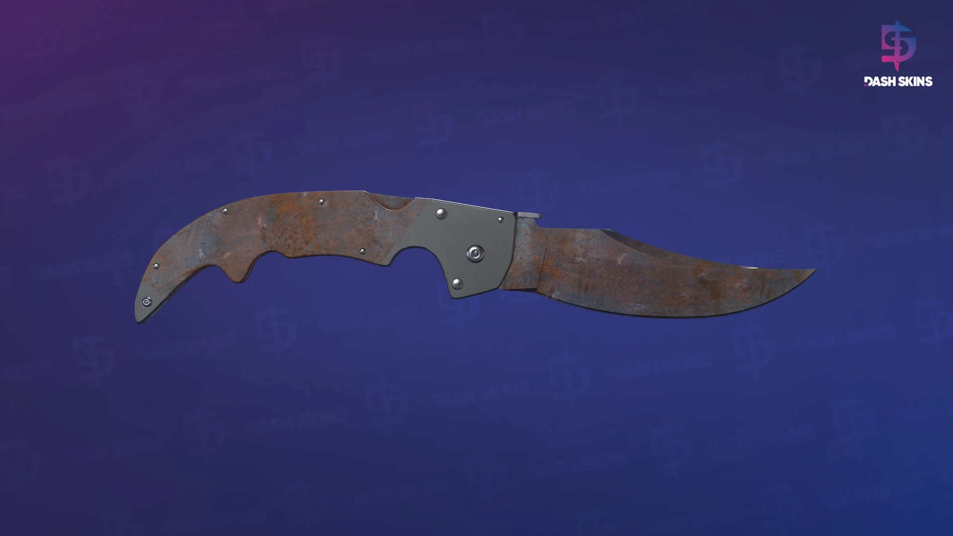 ★ Falchion Knife | Rust Coat (Battle-Scarred) Screenshot Playside