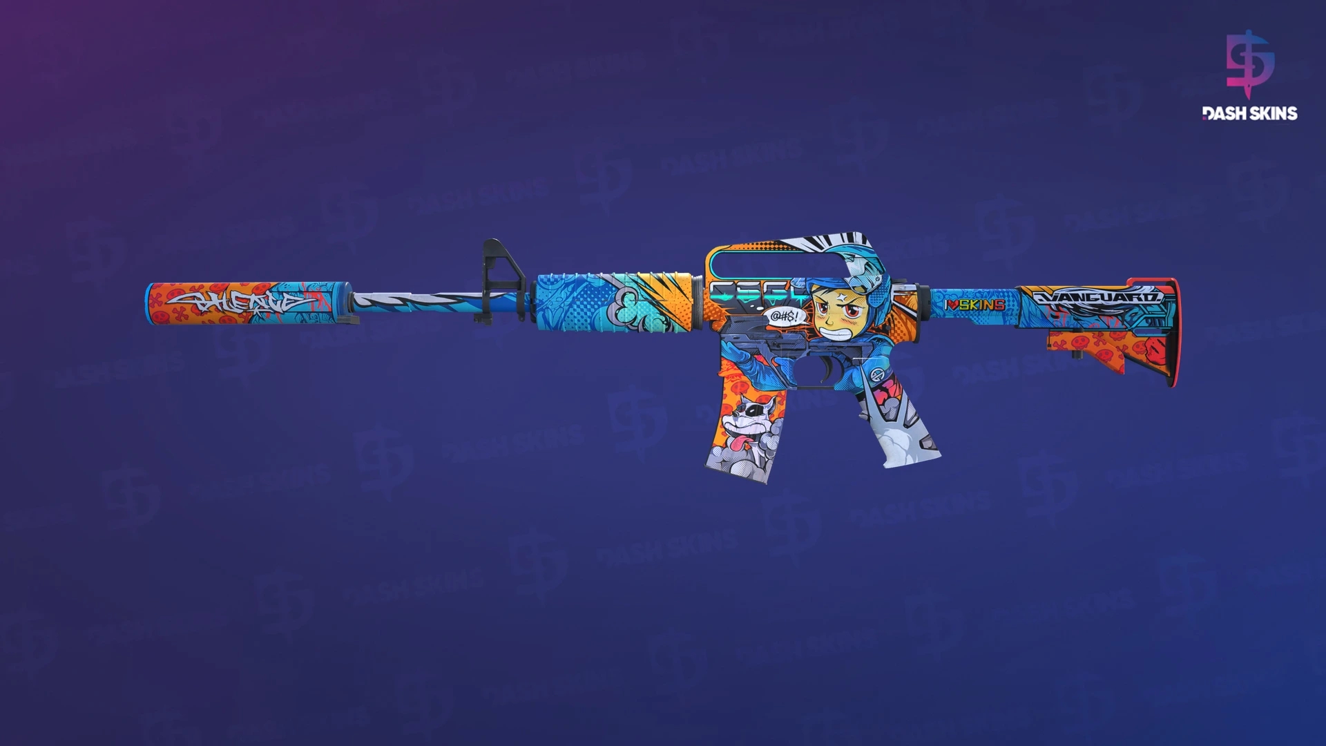 M4A1-S | Player Two (Minimal Wear) Screenshot Playside